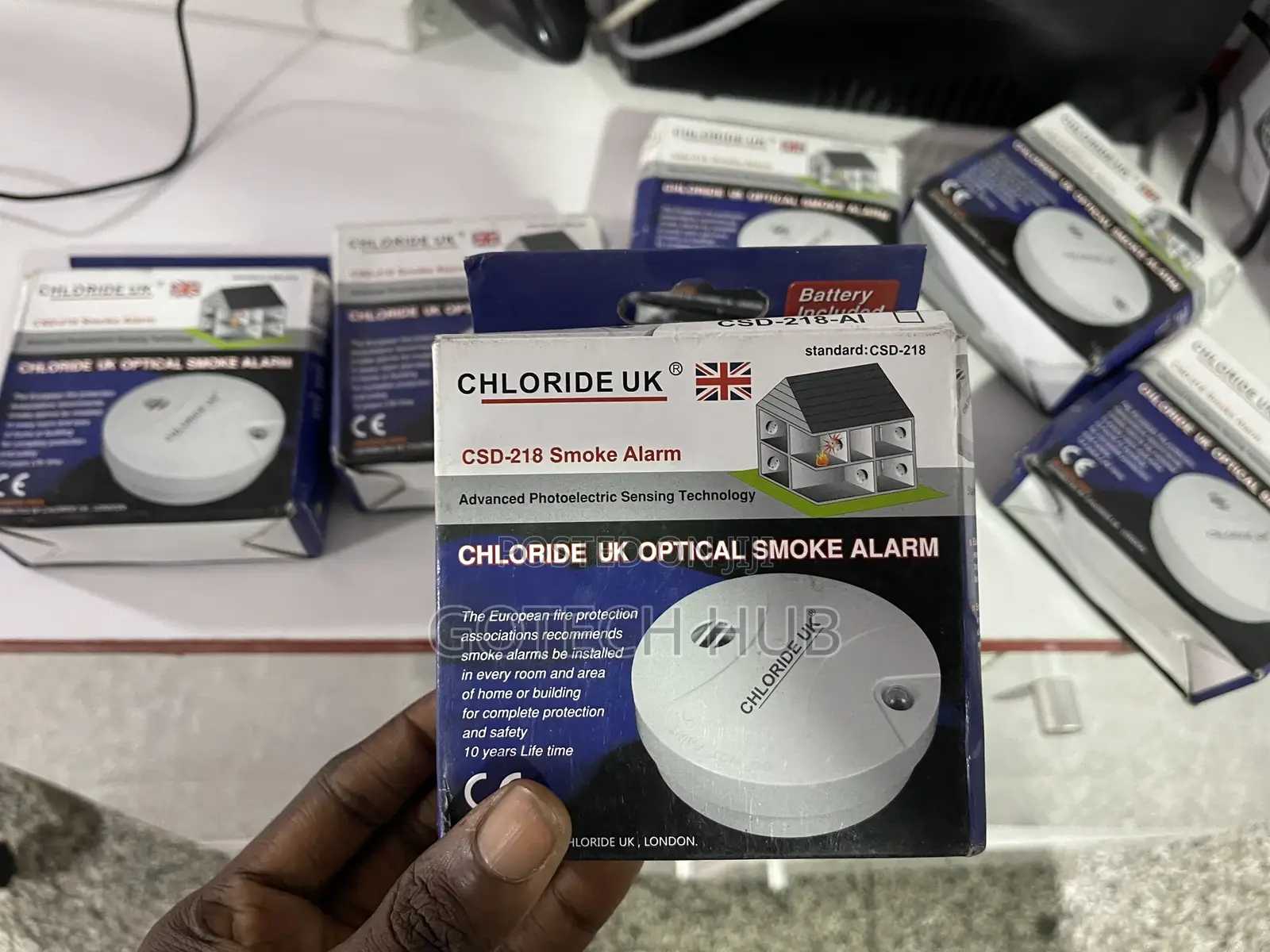 Chloride Uk Smoke Alarm Detector Wireless