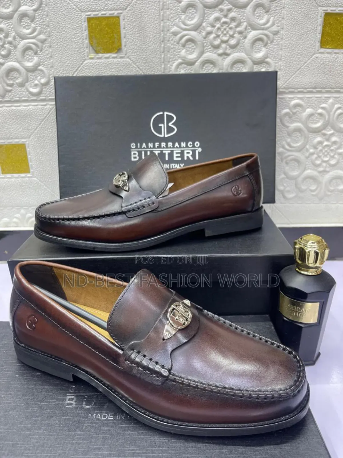 Pure Leather Black Office Shoes