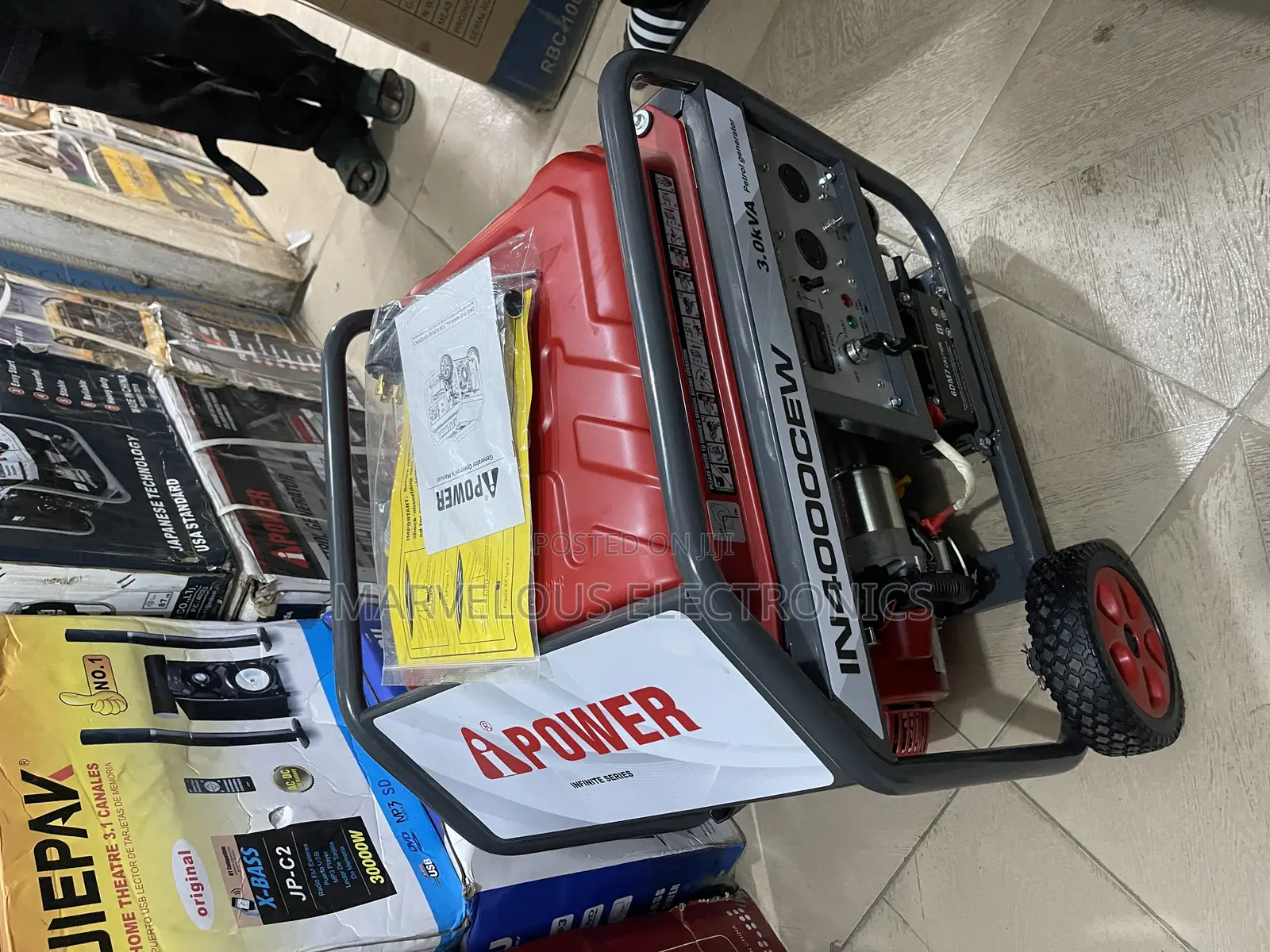 Brand New Ipower Full Copper Generator