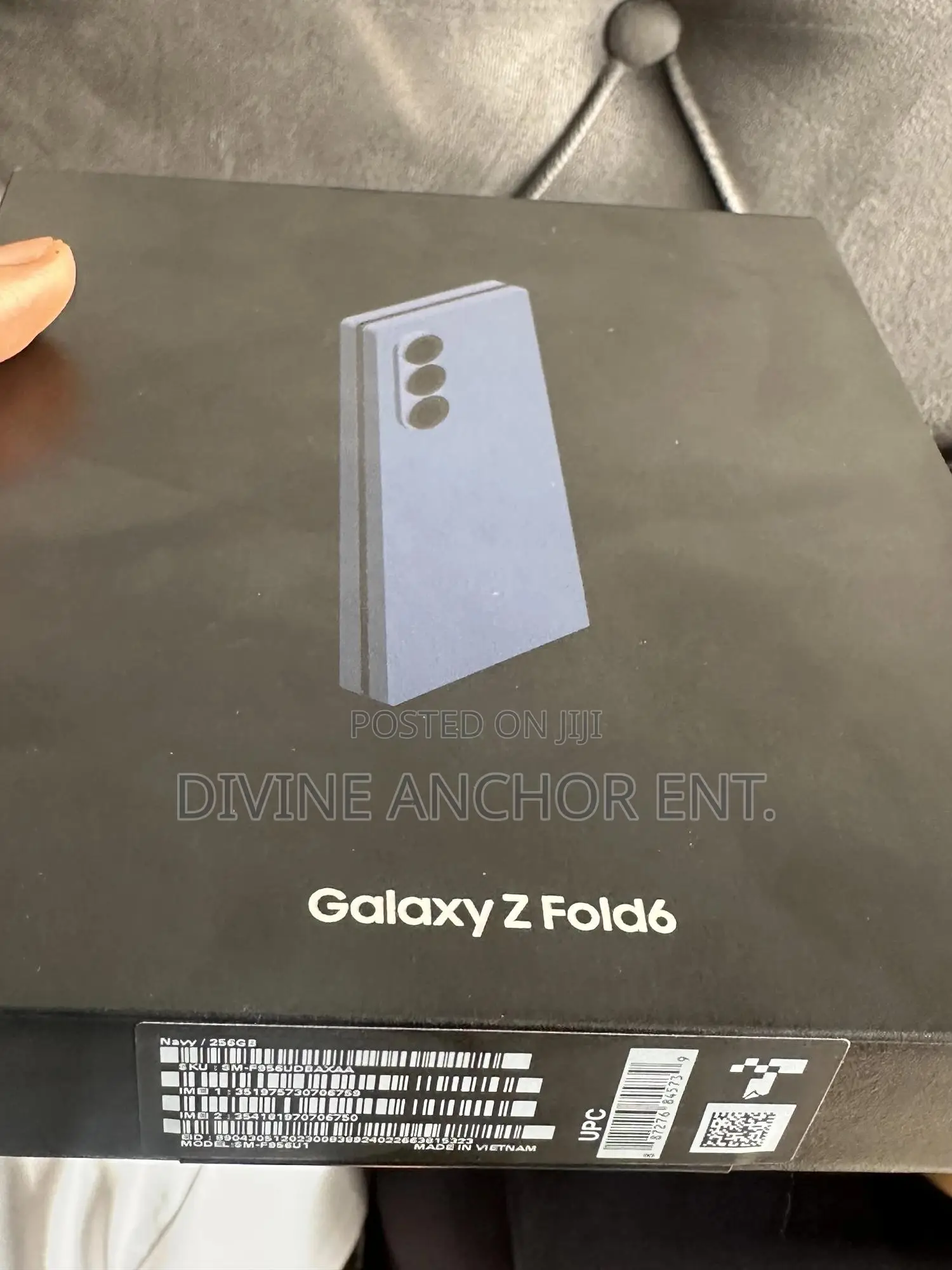 New Samsung Galaxy Z Fold6 256 GB Blue