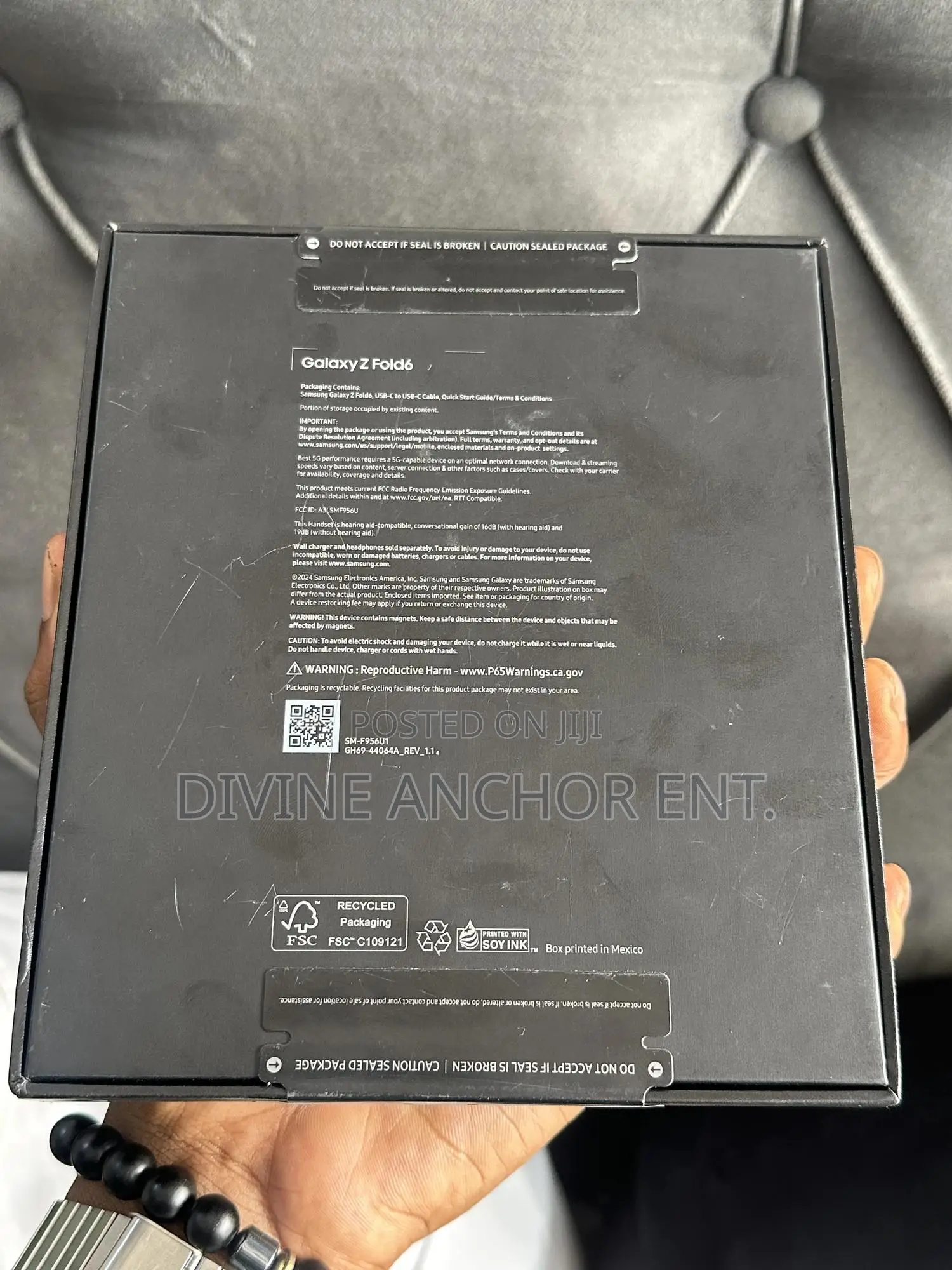 New Samsung Galaxy Z Fold6 256 GB Blue