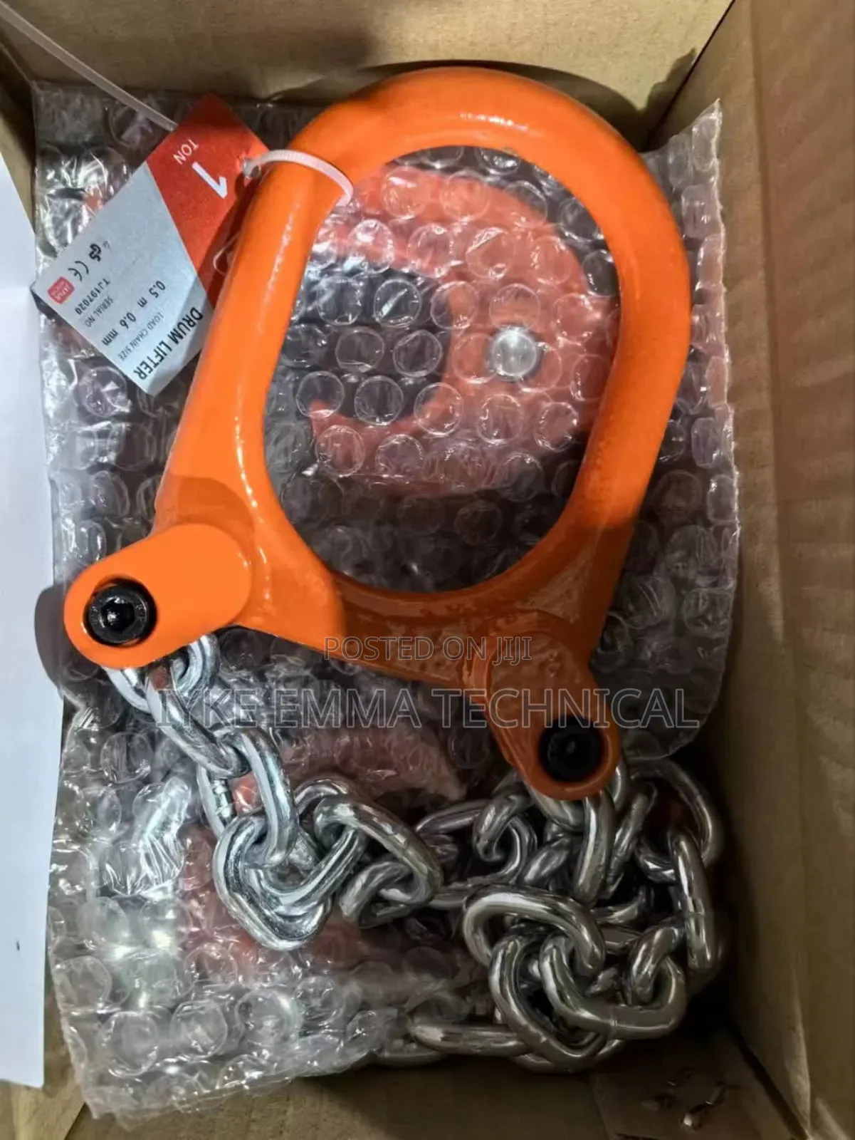 1 Ton Chain Sling Drum Lifter