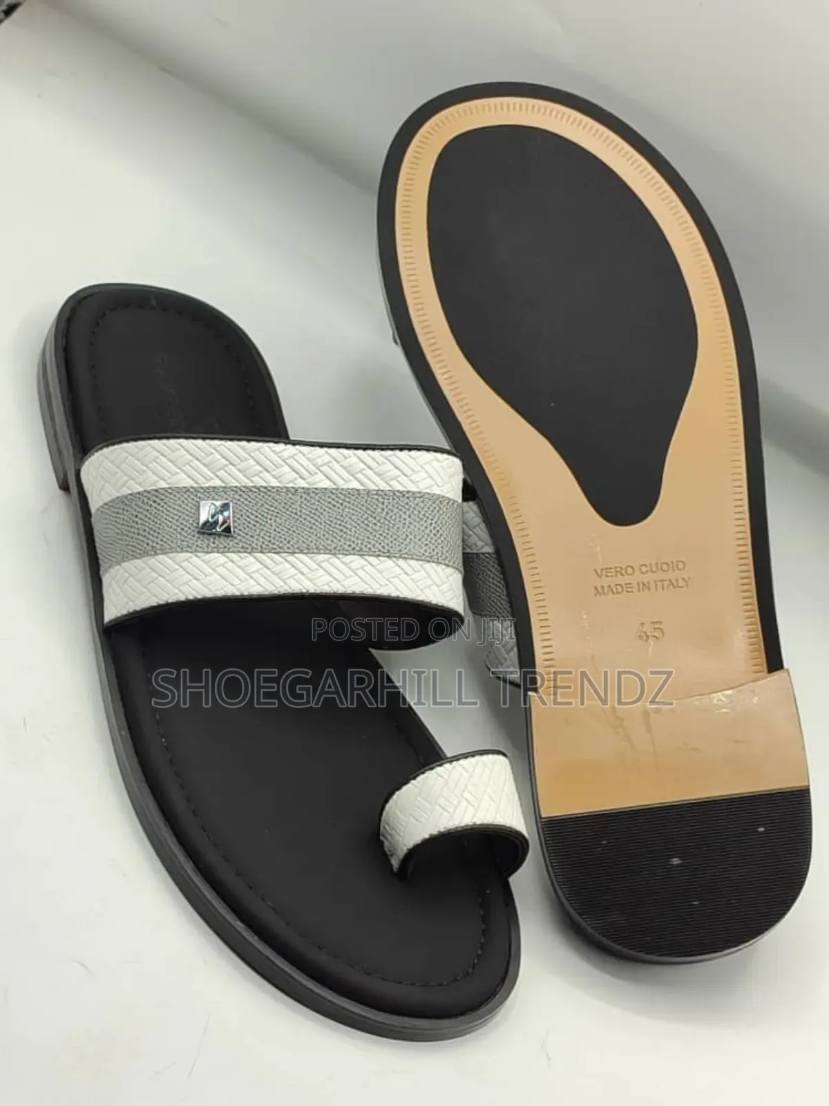 Durale Leather Palm Slippers