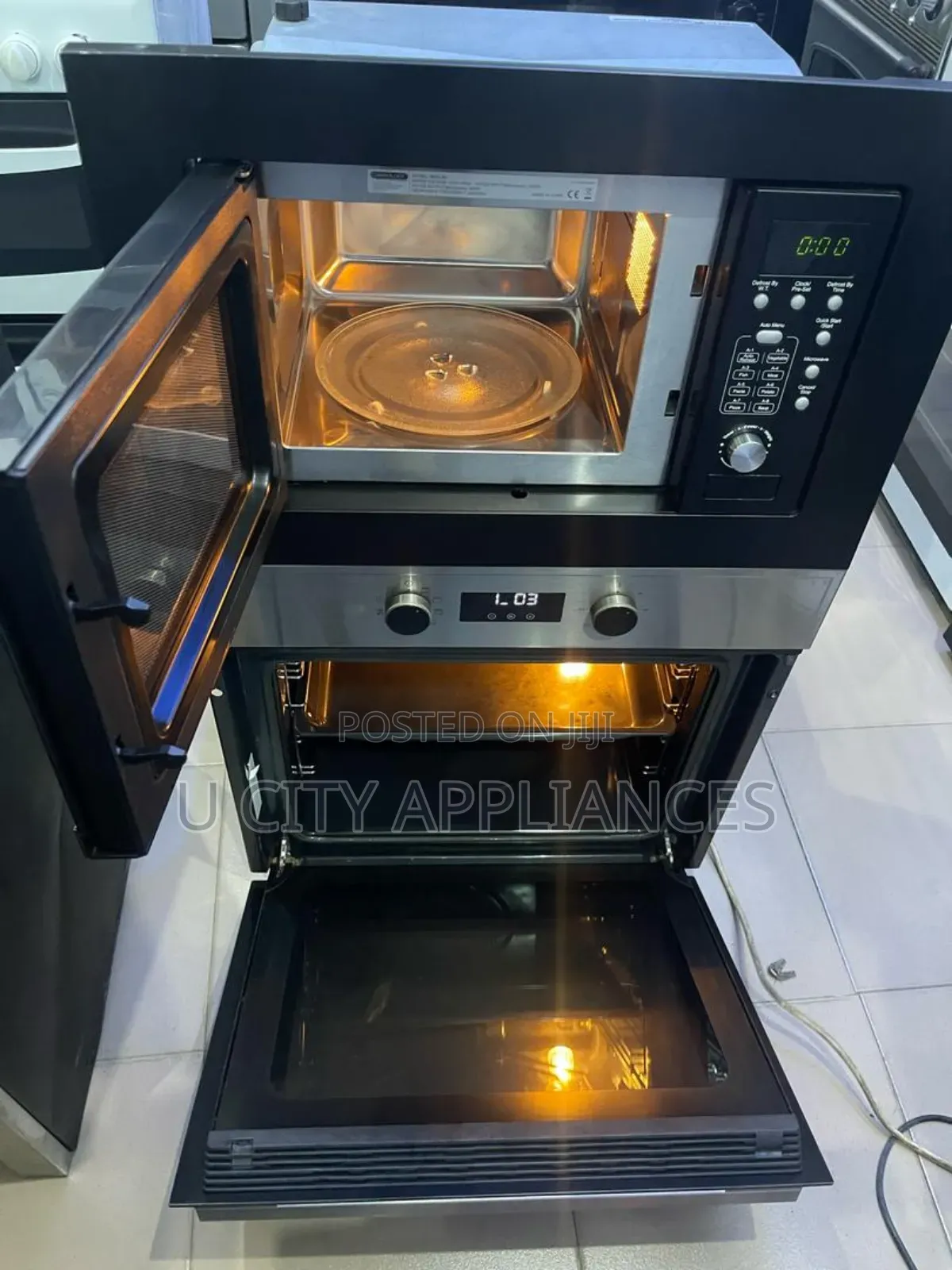Inbuilt Bosch Microwave and Oven