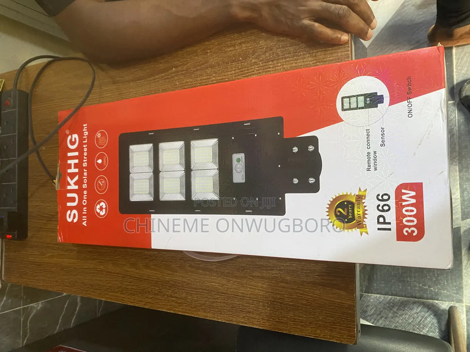 Solar Street Light 6 Eyes