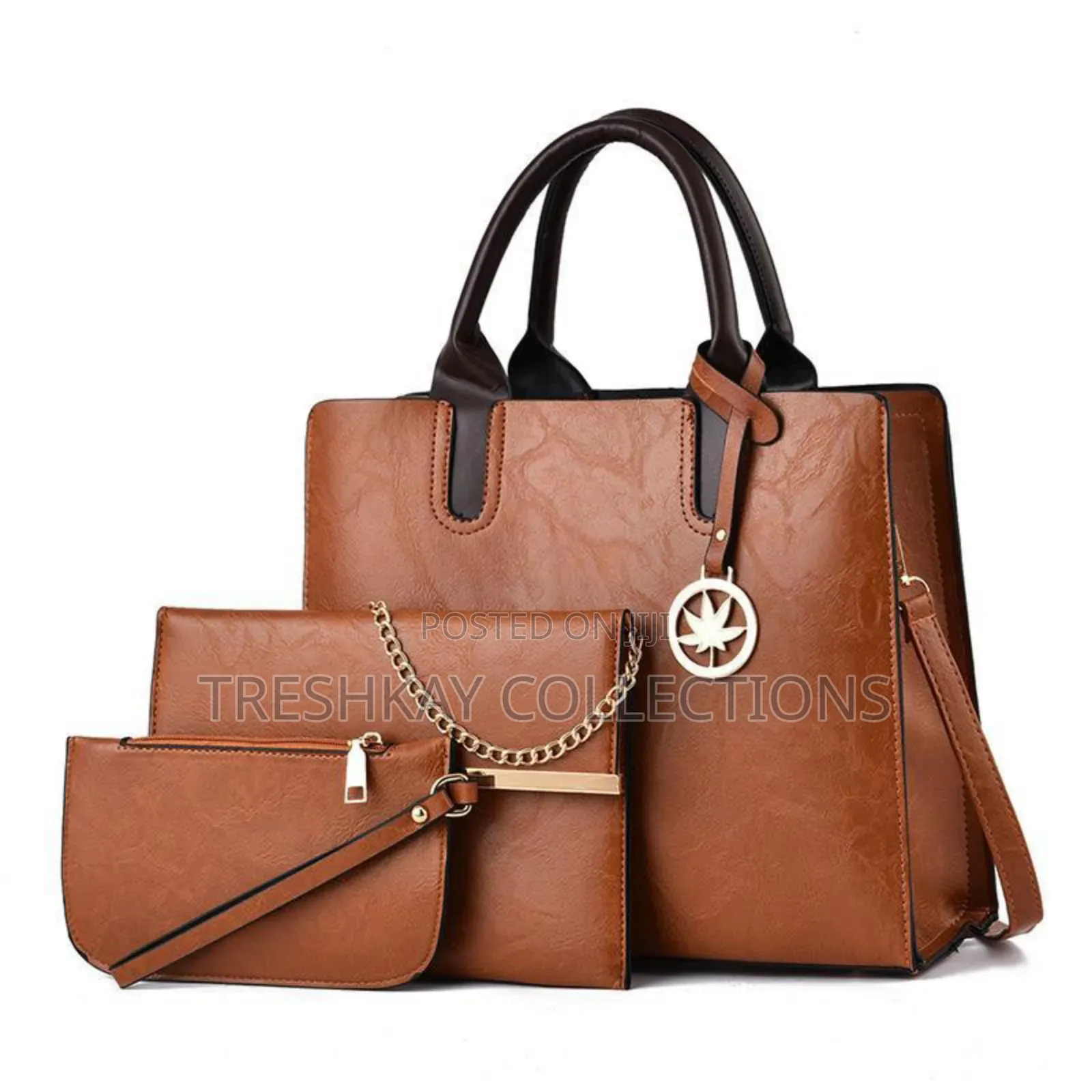 Luxury Et Quality 3in1 Pure Leather Bag