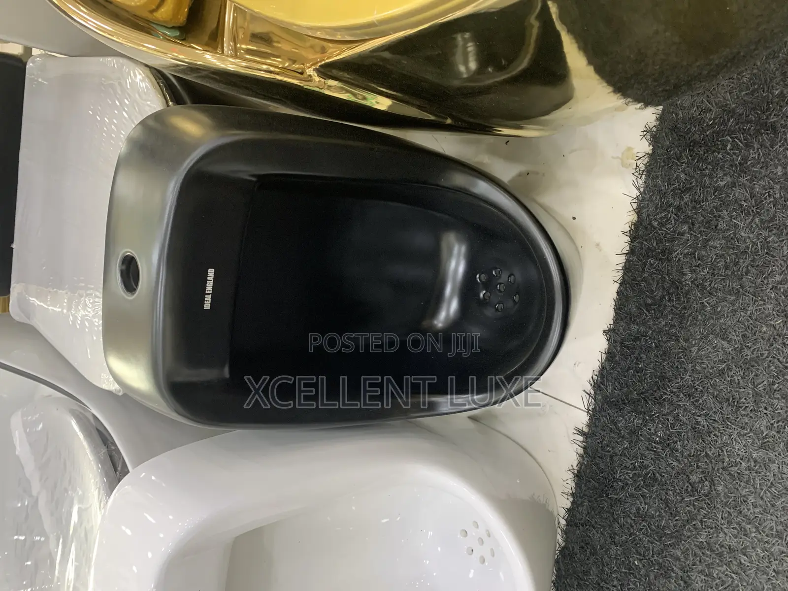 Black Executive Urinal Bowl