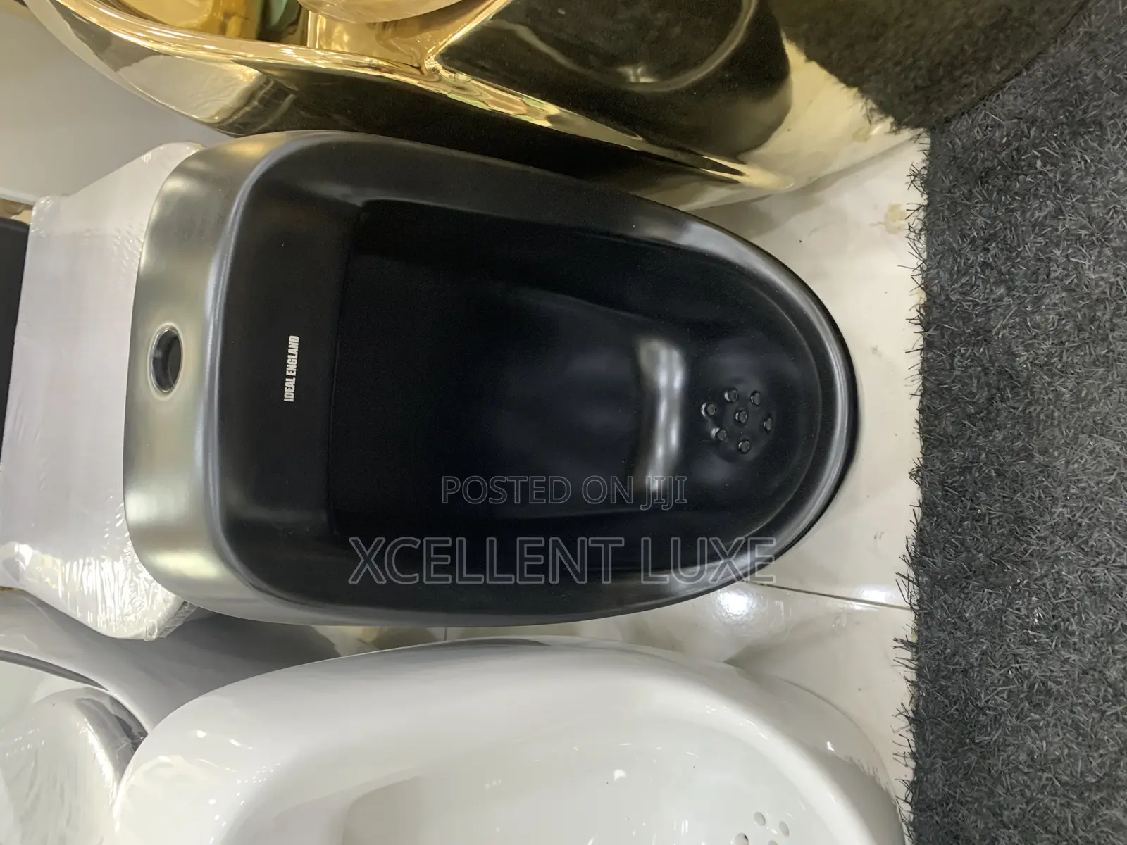 Black Executive Urinal Bowl