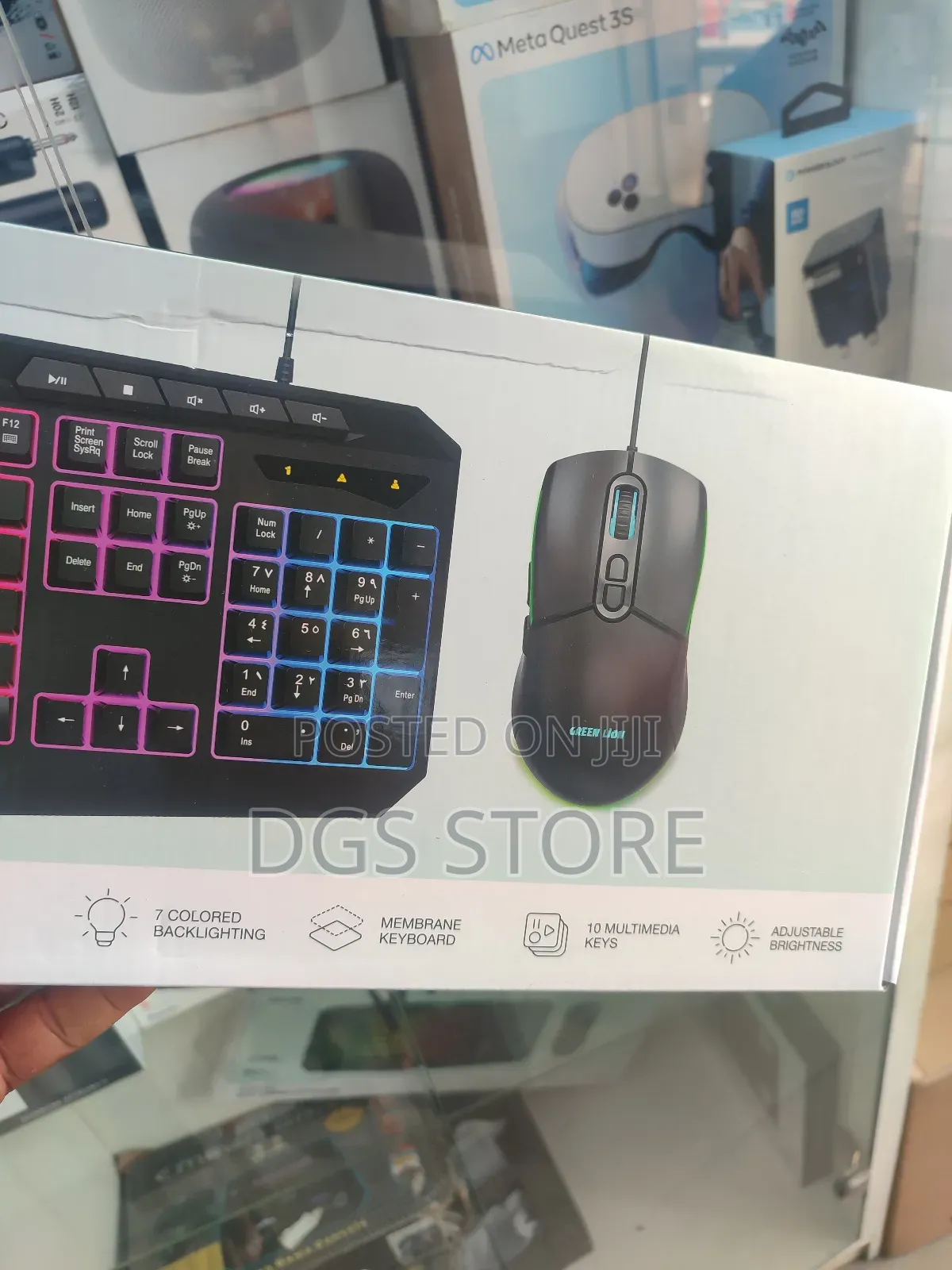 Green Lion GKM 400 RGB Gaming Keyboard