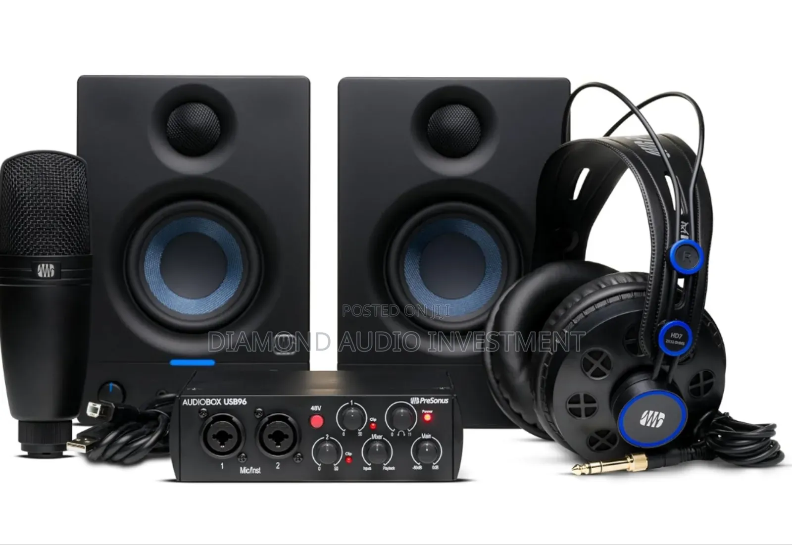 Presonus Audiobox 96 Ultimate Studio Bundle