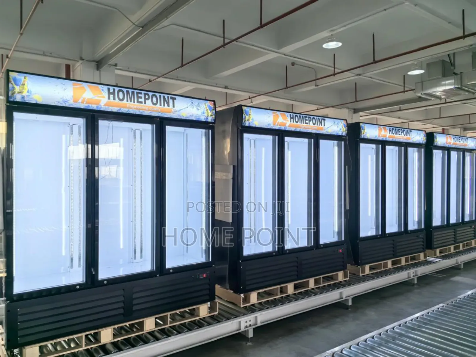 Home Point Three Doors High Quality Glass Beverage Chiller