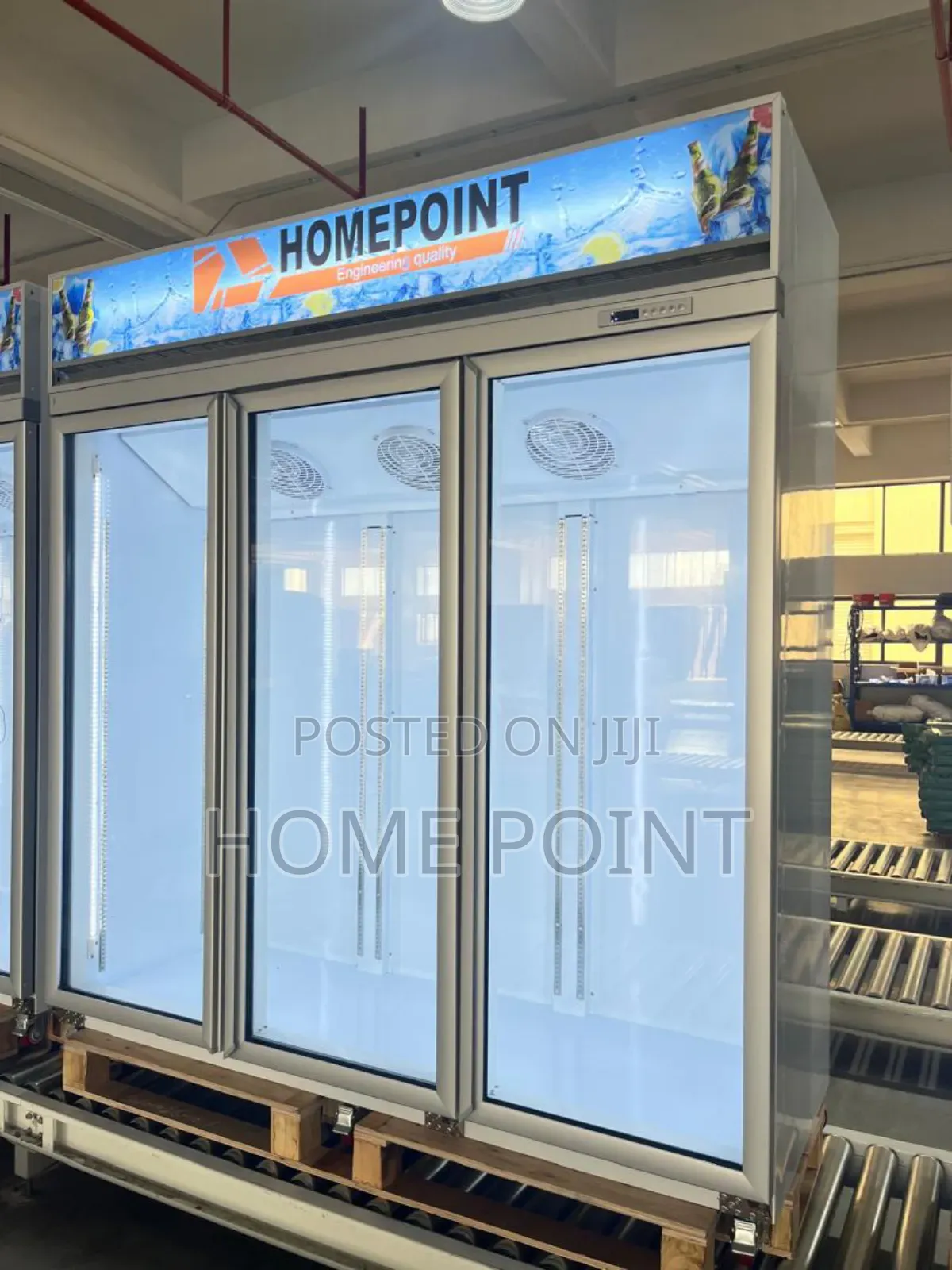 Three Doors High Quality Supermarket Glass Display Chiller