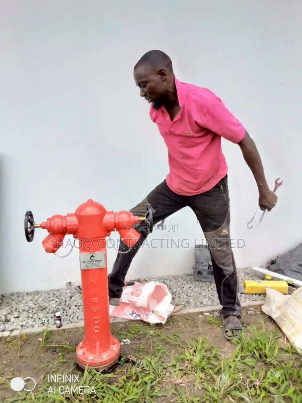 Industrial Piping and Installation for Sprinkler, Hose Reels