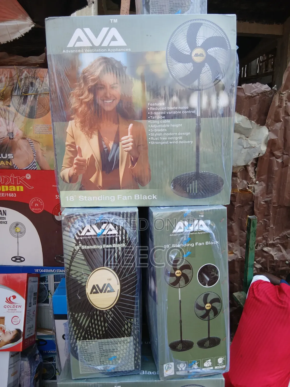 18" Standing Fan