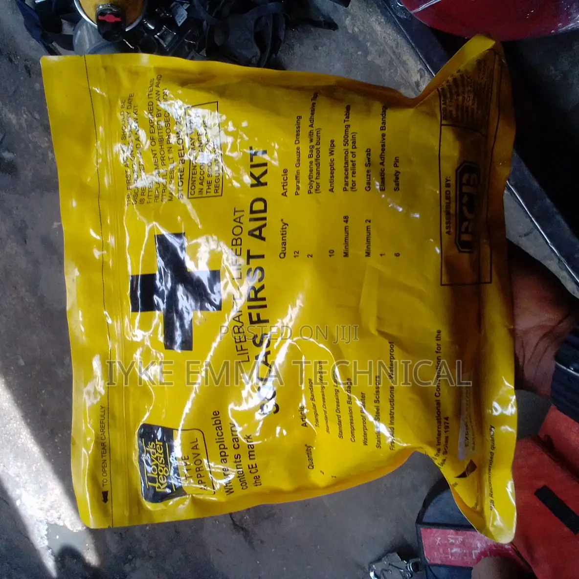 Liferaft / Lifeboat Solas First Aid Kit