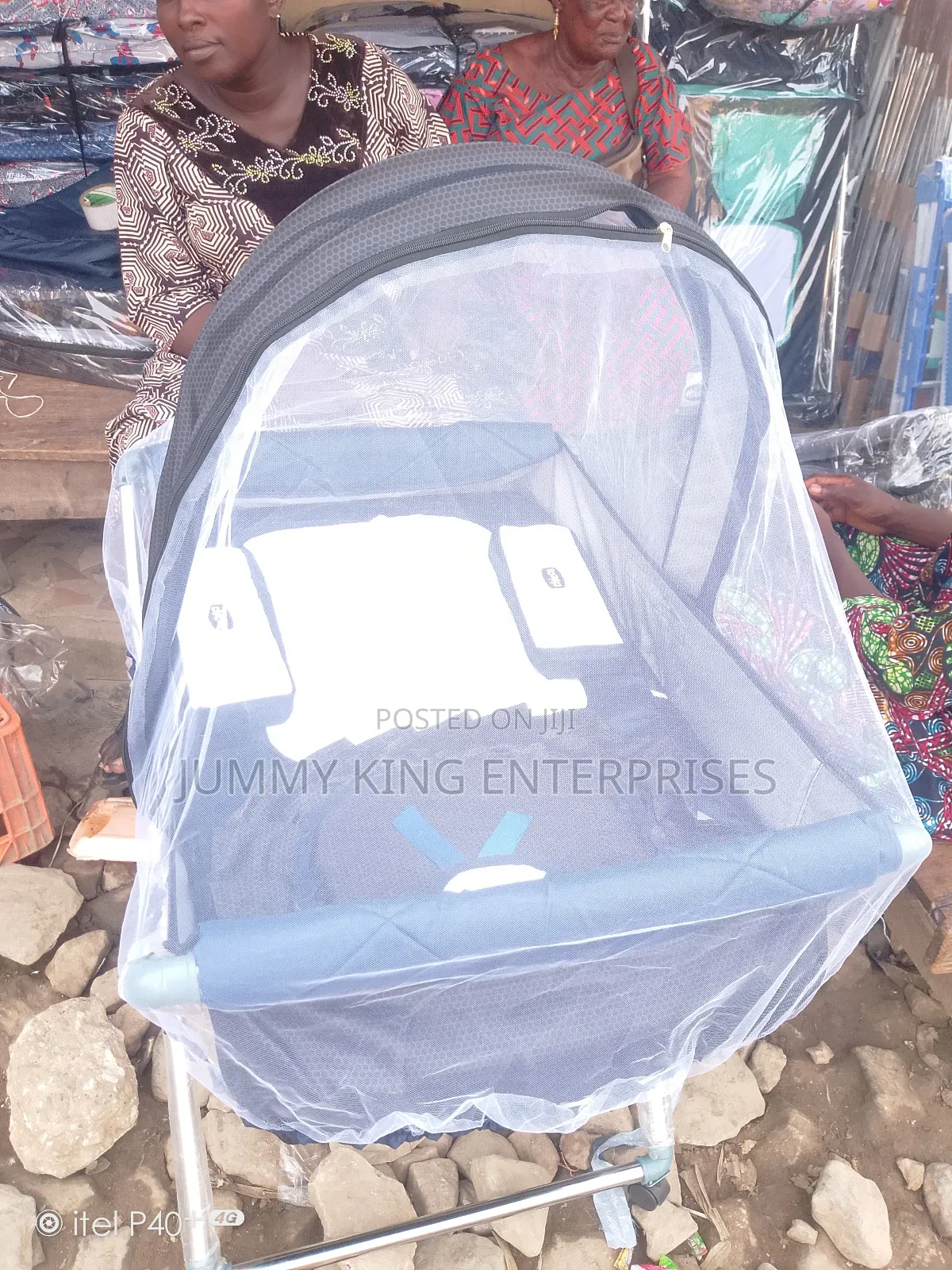 Baby Cot Cradle Bassinet, Bed, With Wheel