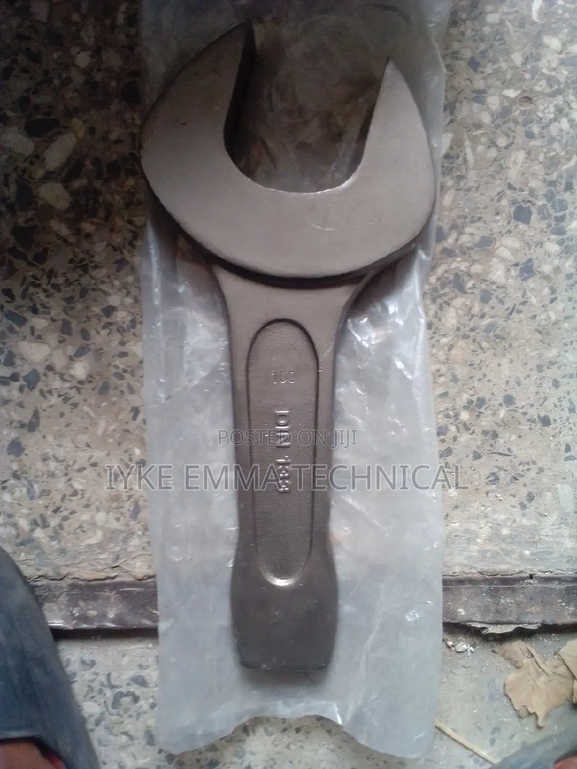100mm Steel Hammer Wrench Open End