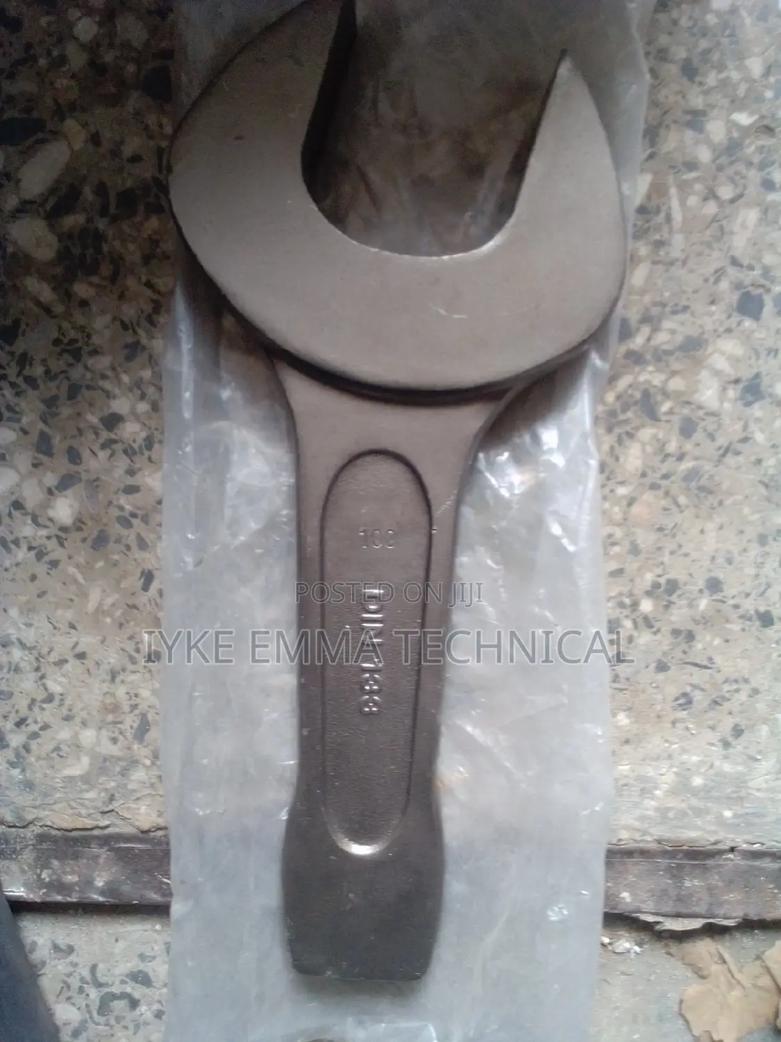 100mm Steel Hammer Wrench Open End