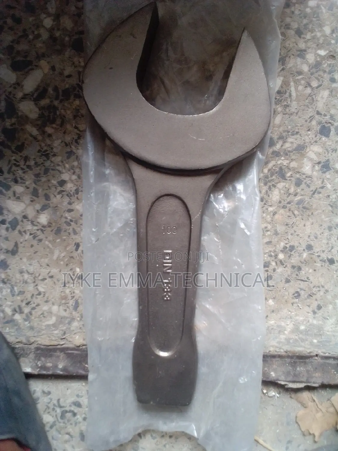 100mm Steel Hammer Wrench Open End