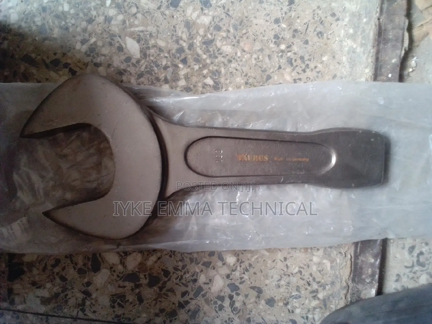 100mm Steel Hammer Wrench Open End