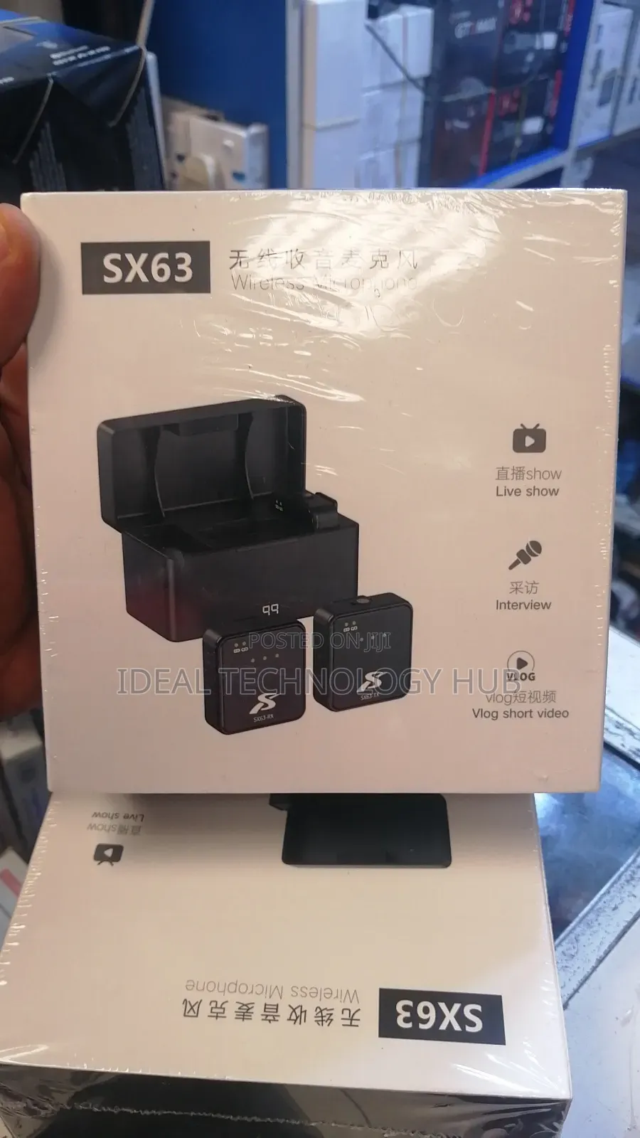 Sx63 Portable Clip Phone Mic