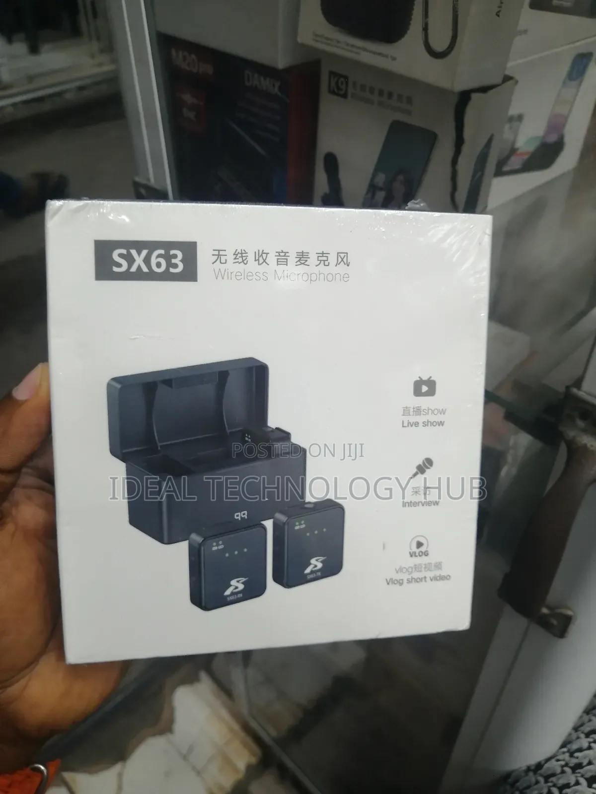 Sx63 Portable Clip Phone Mic