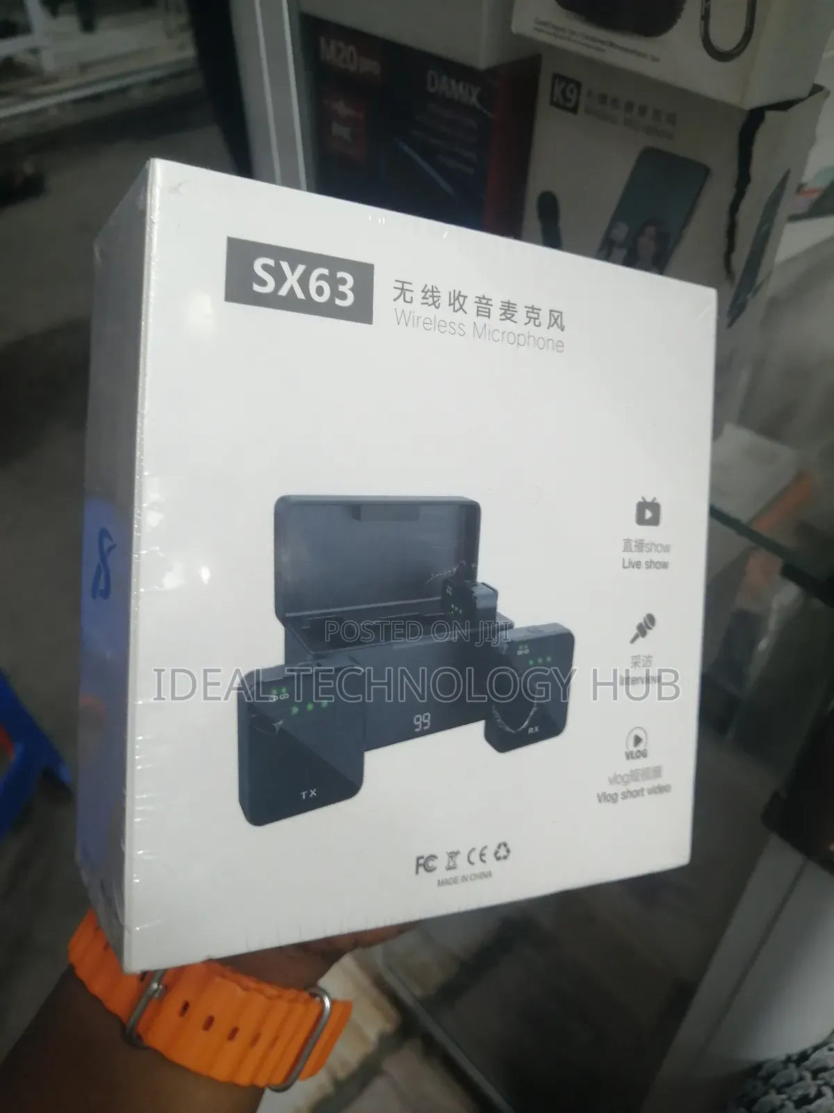 Sx63 Portable Clip Phone Mic