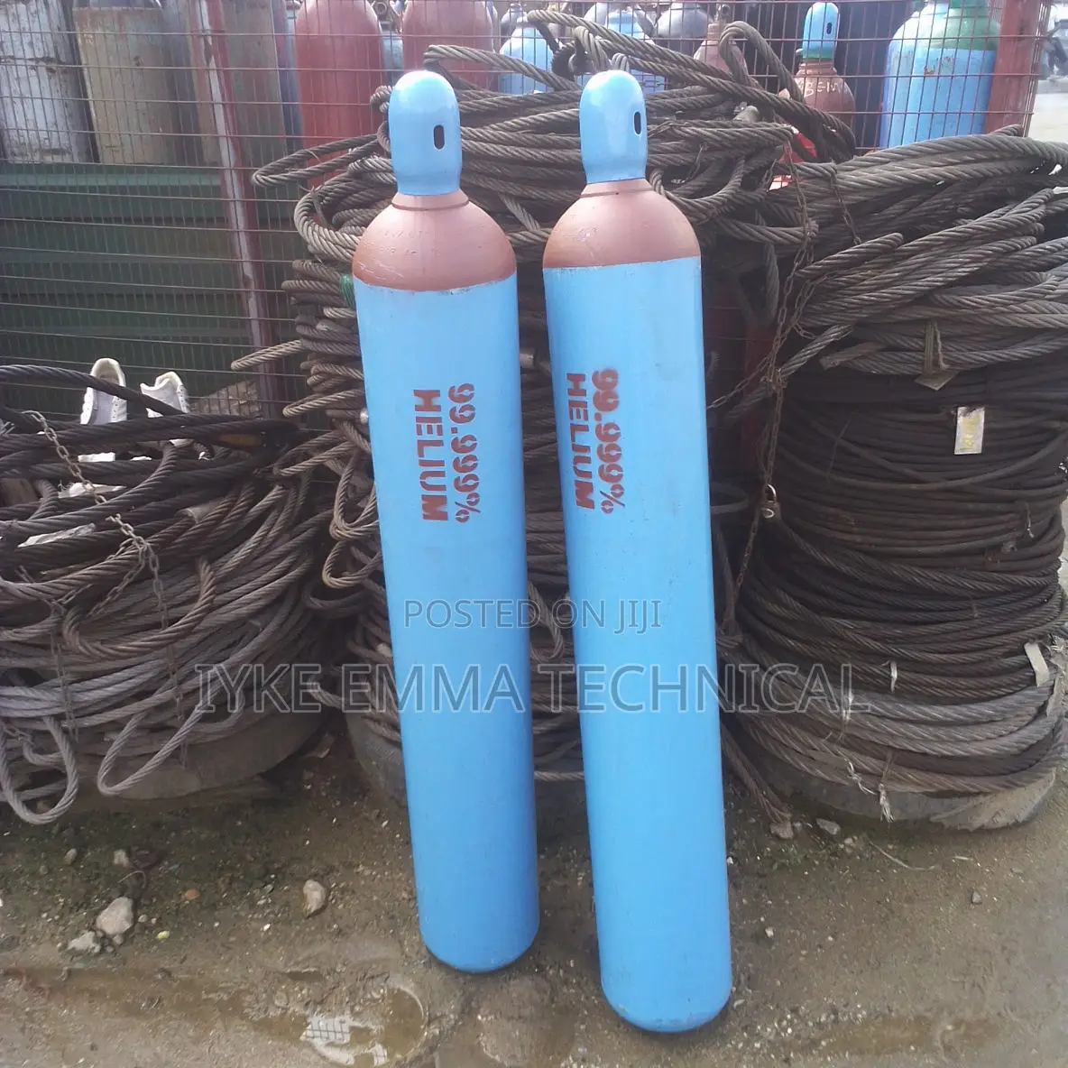 Helium Gas Filled Cylinder