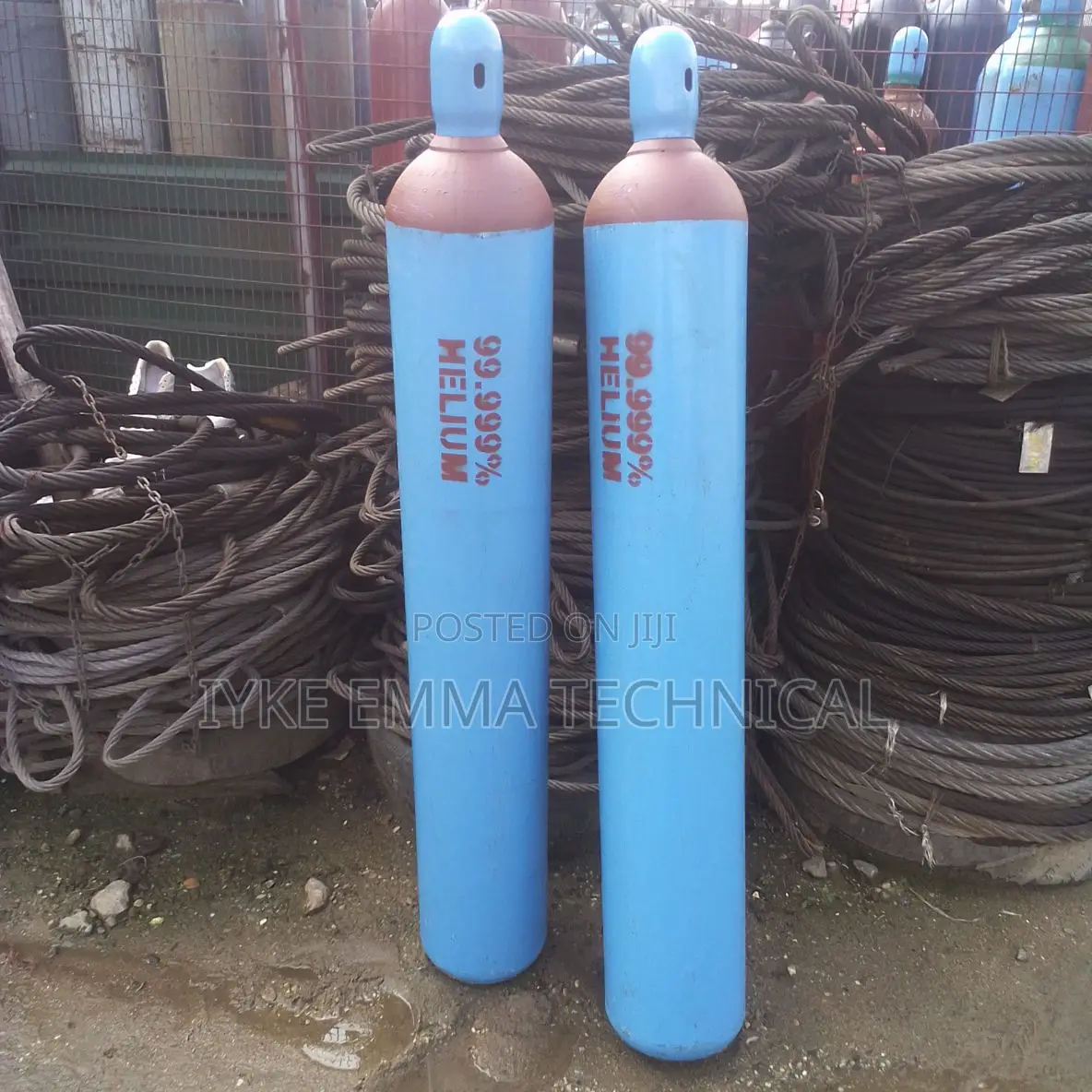 Helium Gas Filled Cylinder