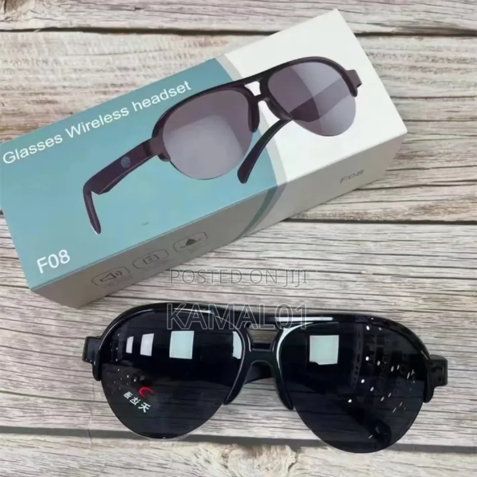 F8 Wireless Smart Bluetooth Polarized Headset Glasses