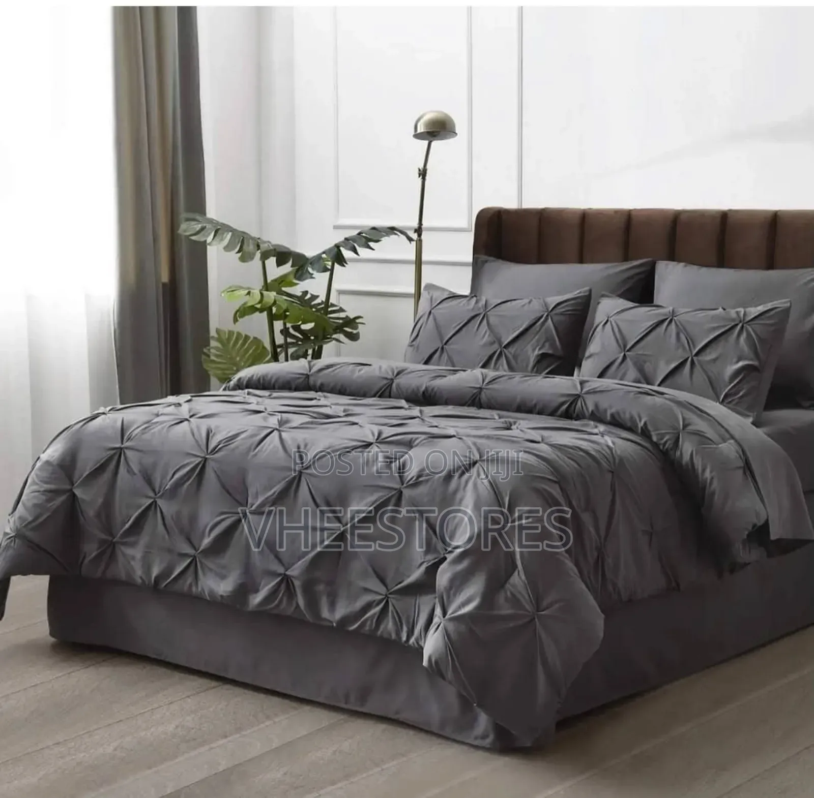 Pintuck Duvet Cover, Bedsheet And Pillowcases