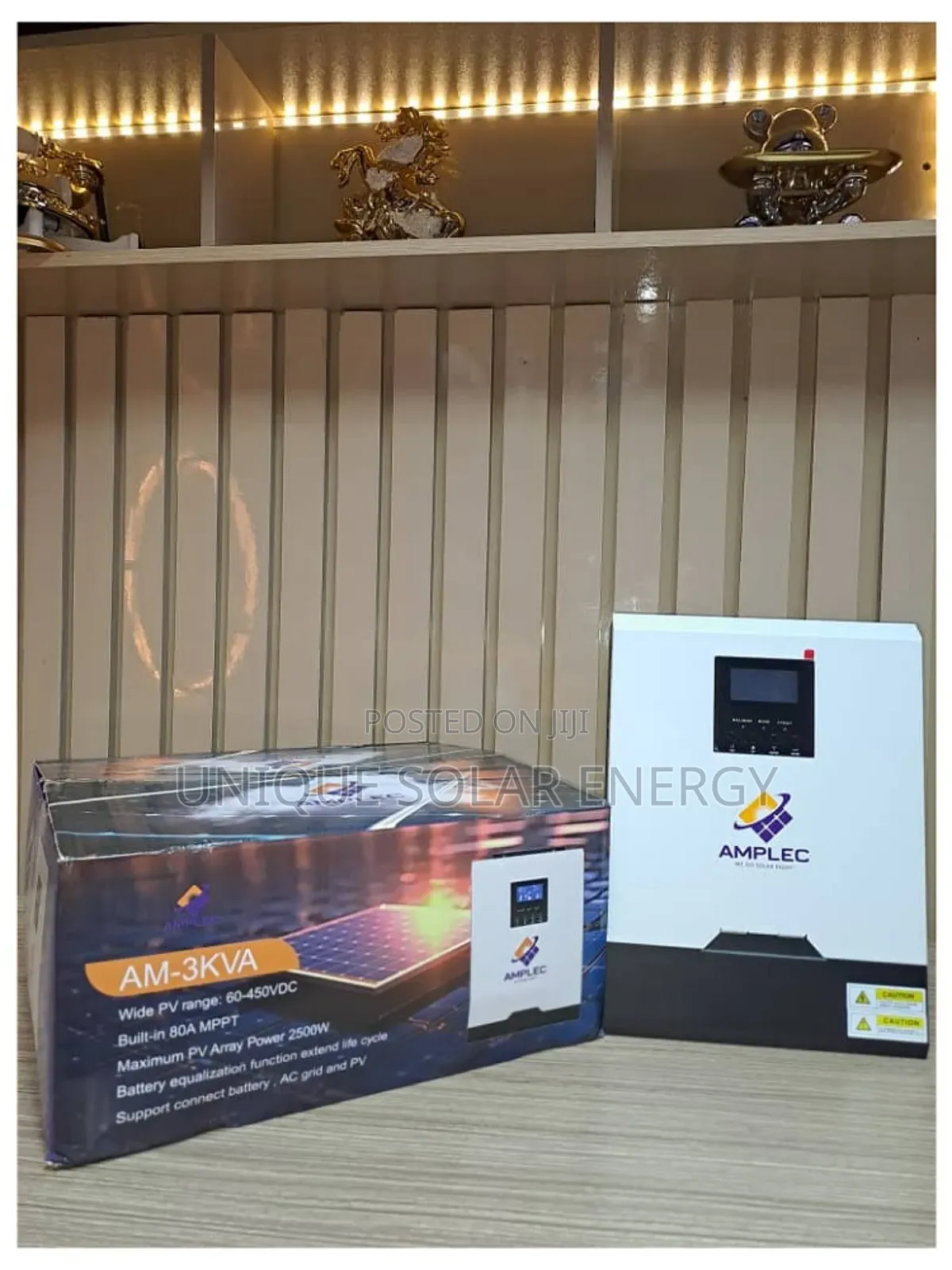 3kva24v Amplec Hybrid Inverter 80ah MPPT Charge Controller