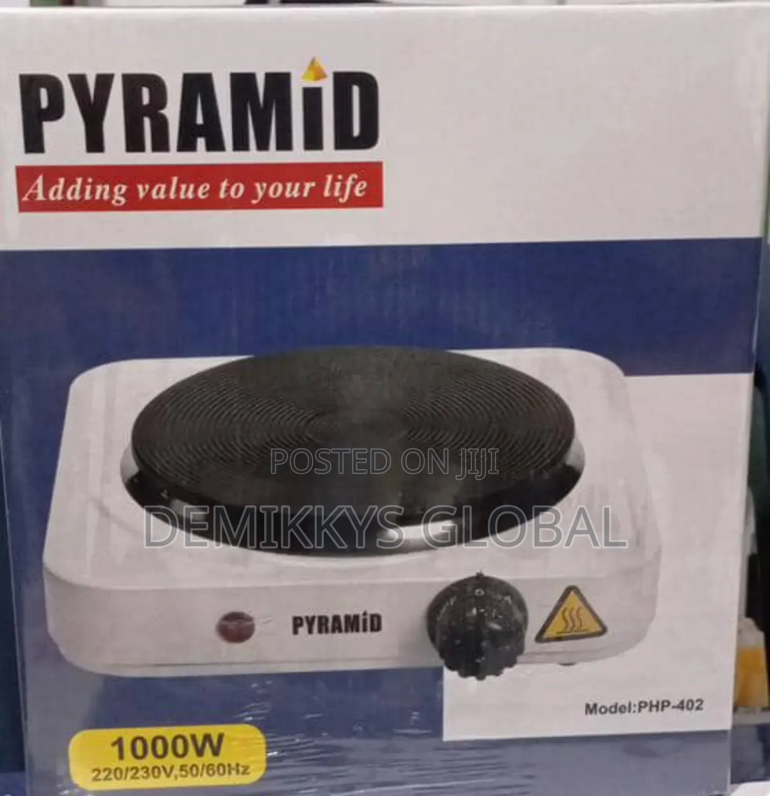 Pyramid Electric Single Hot Plate 1000w