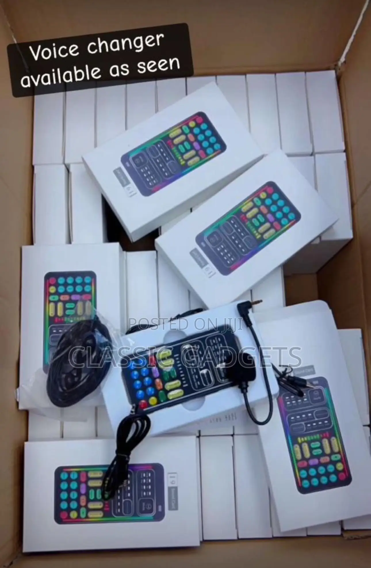 I9 Sound Card Voice Changer Device With Different Sounds