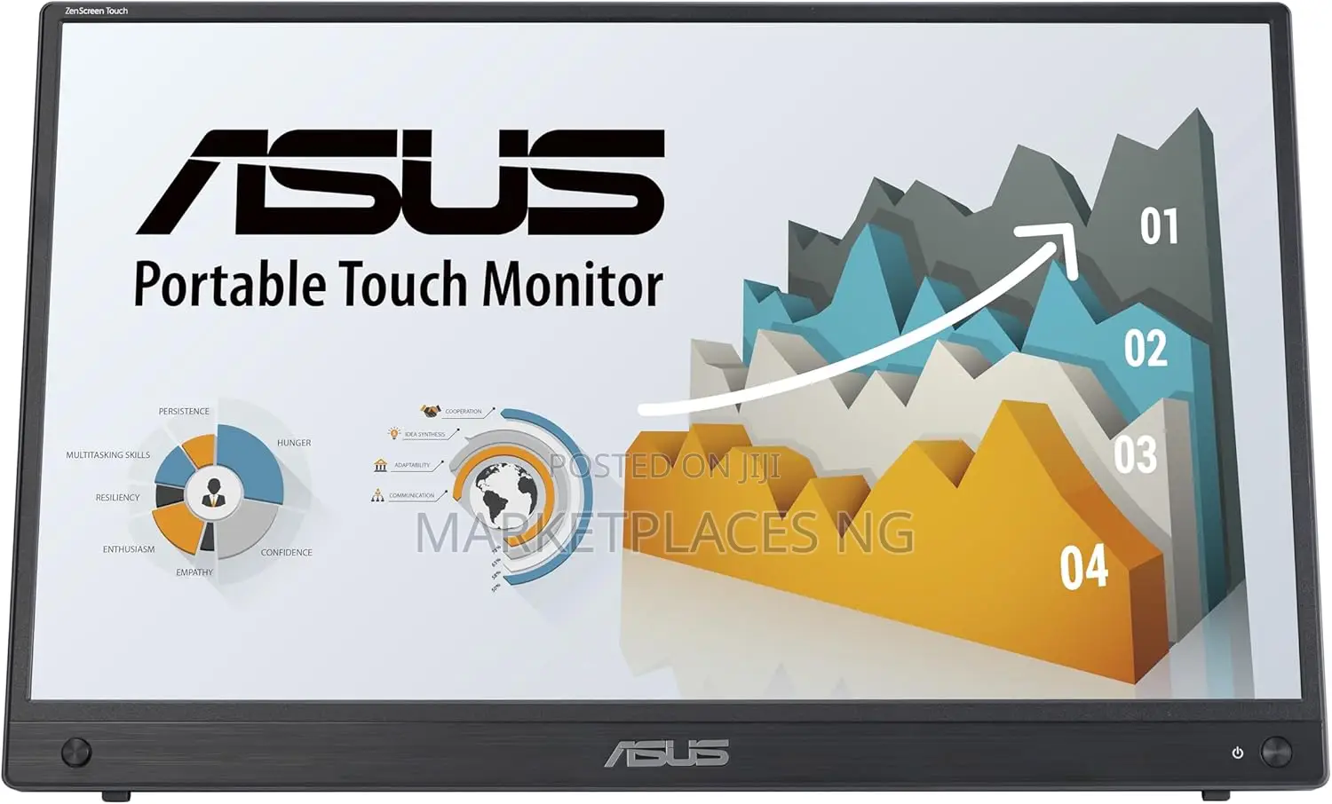 Asus Zenscreen Touch 16” Portable Usb-C Monitor – Full Hd