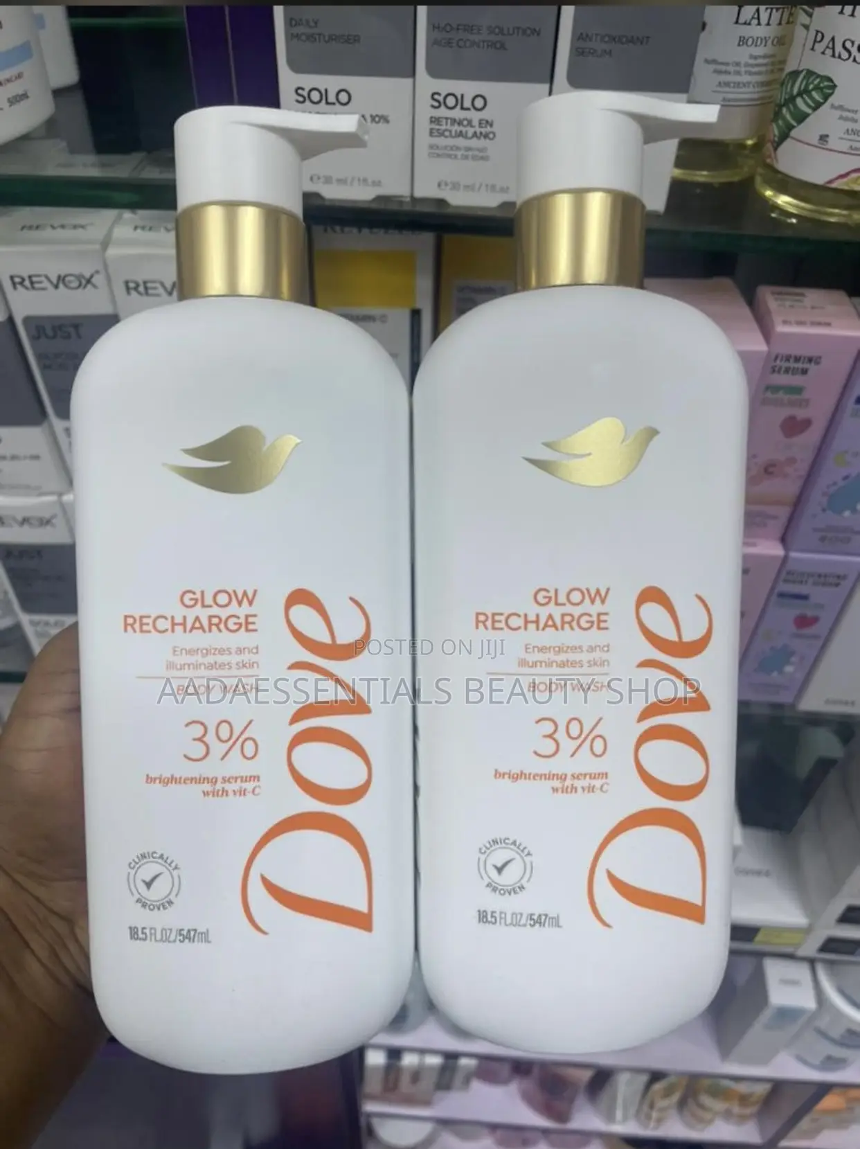 Dove Glowrechargebodywash3%Brighteningserumwithvitaminc547ml