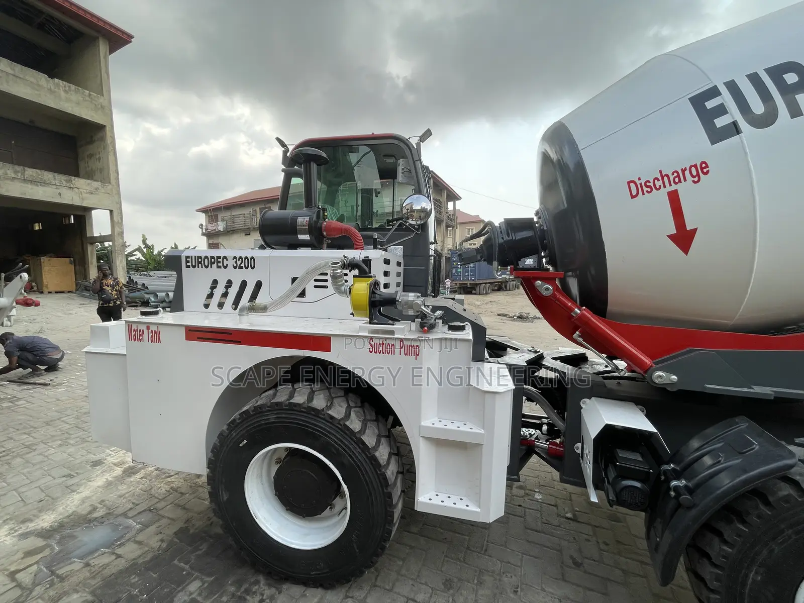 Mobile Self Load Concrete Mixer 3.5 Cubic