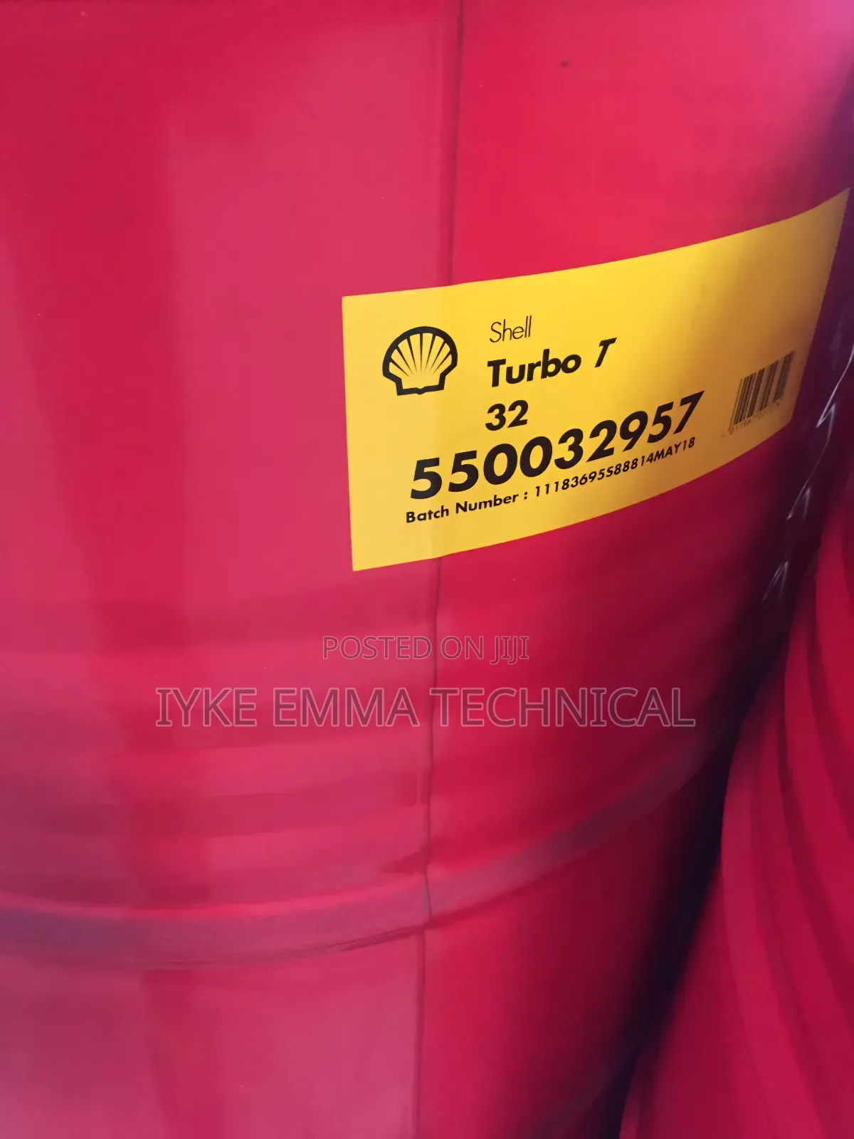 Shell Turbo T-32 Turbine Oil 209 L (1 Drum)