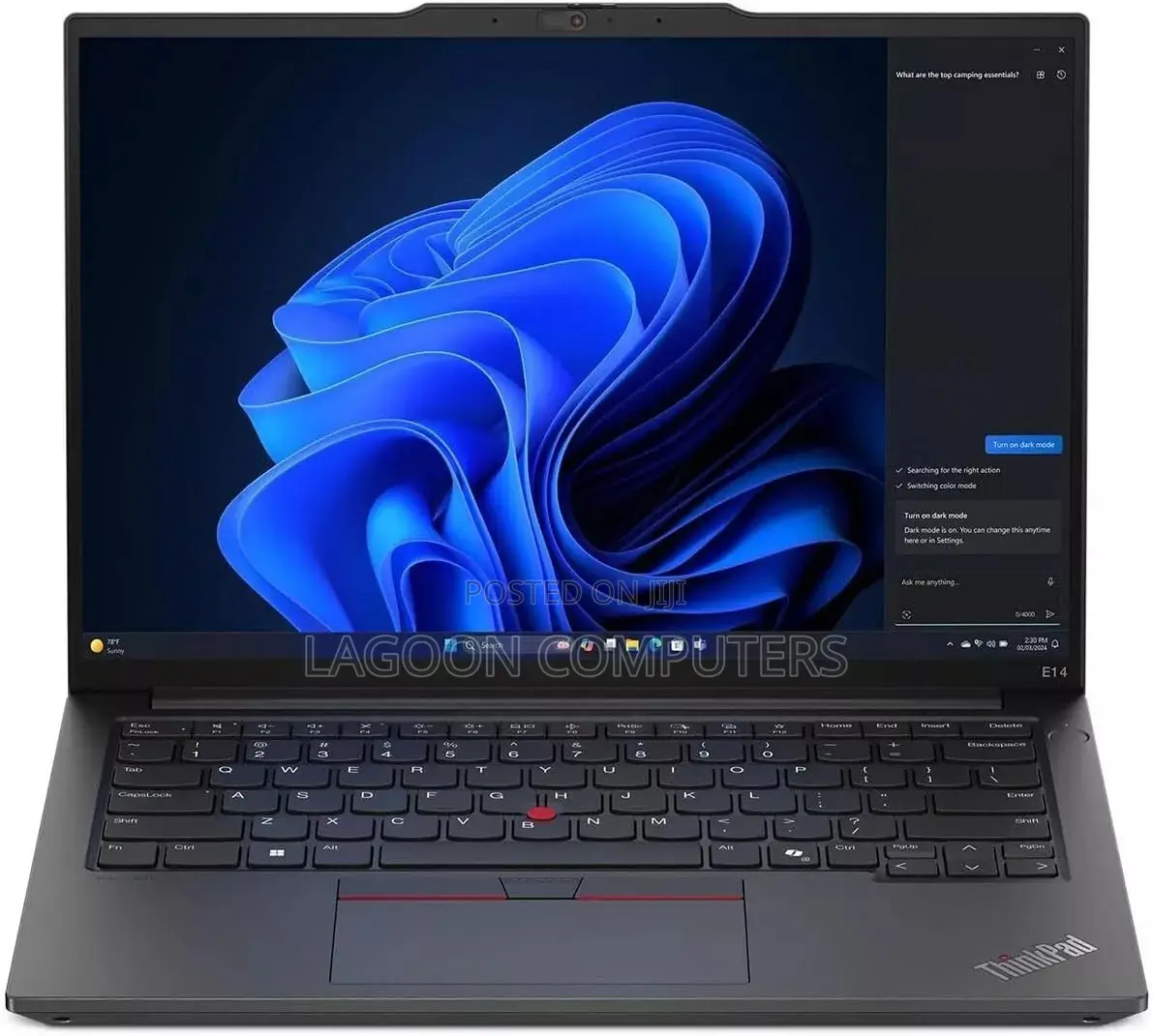 New Laptop Lenovo ThinkPad E14 Gen 5 16GB Intel Core i7 SSD 512GB