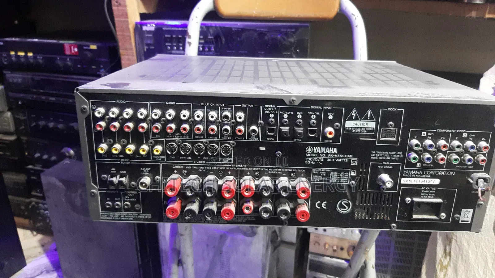Yahama Amplifier 9 Channels