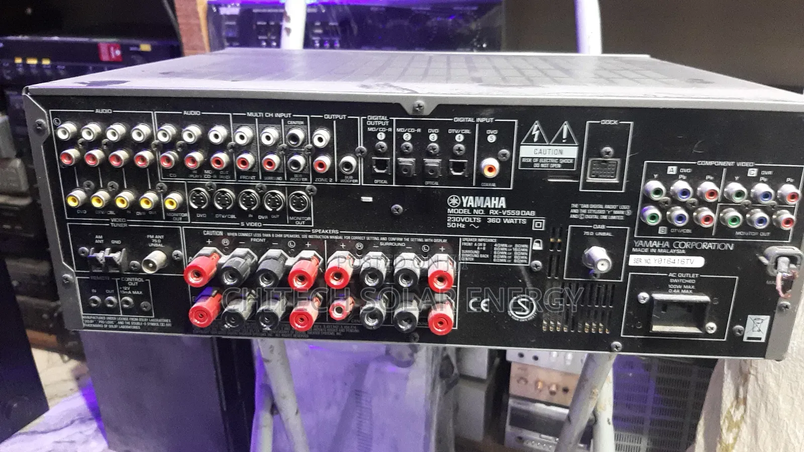 Yahama Amplifier 9 Channels