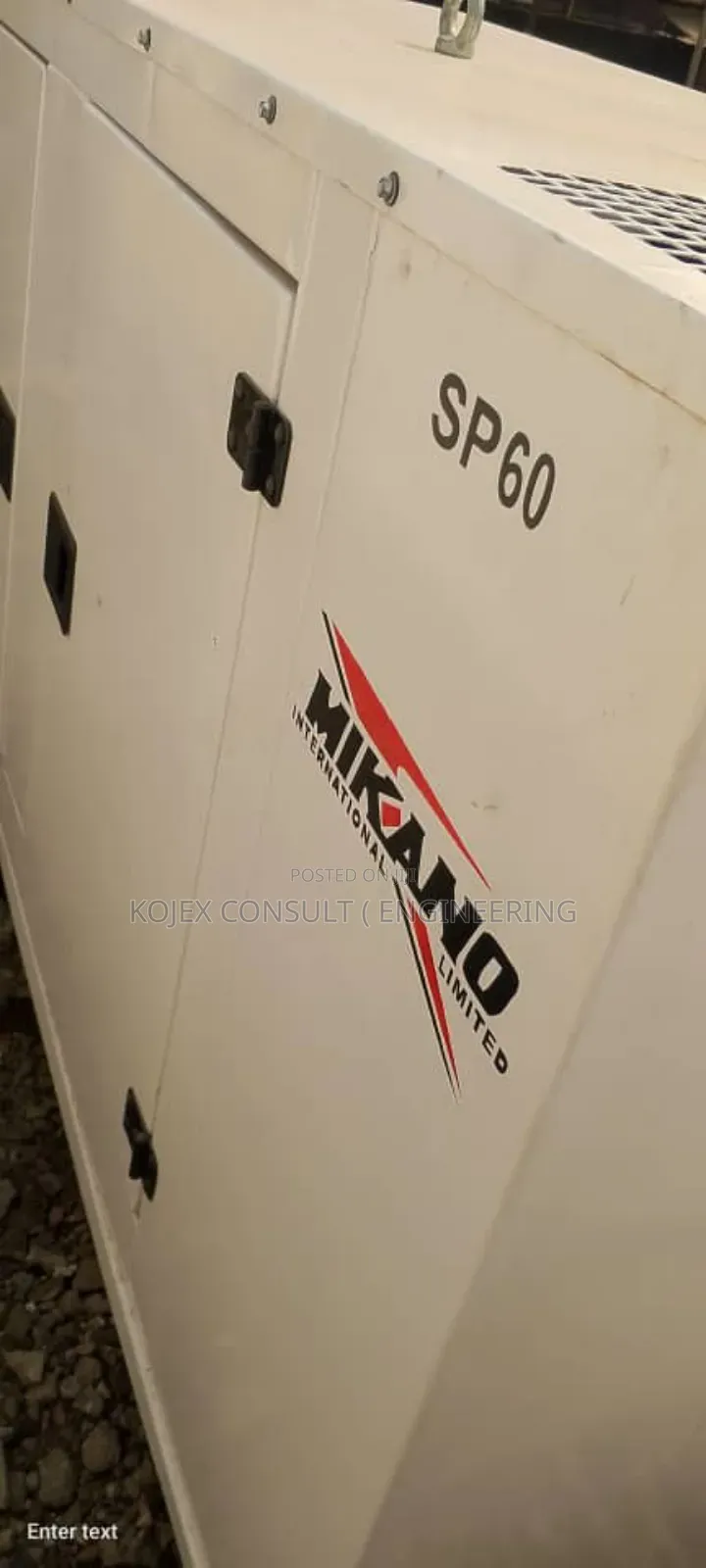 60kva Fg Wilson Soundproof Generator