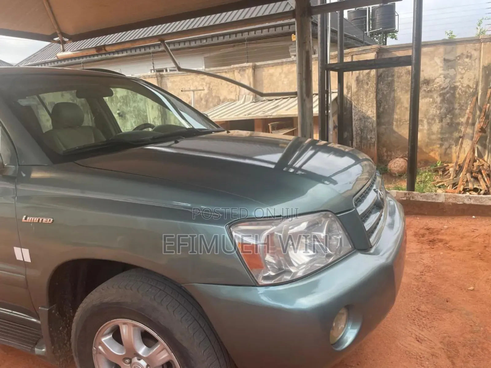 Toyota Highlander Limited V6 AWD 2003 Green