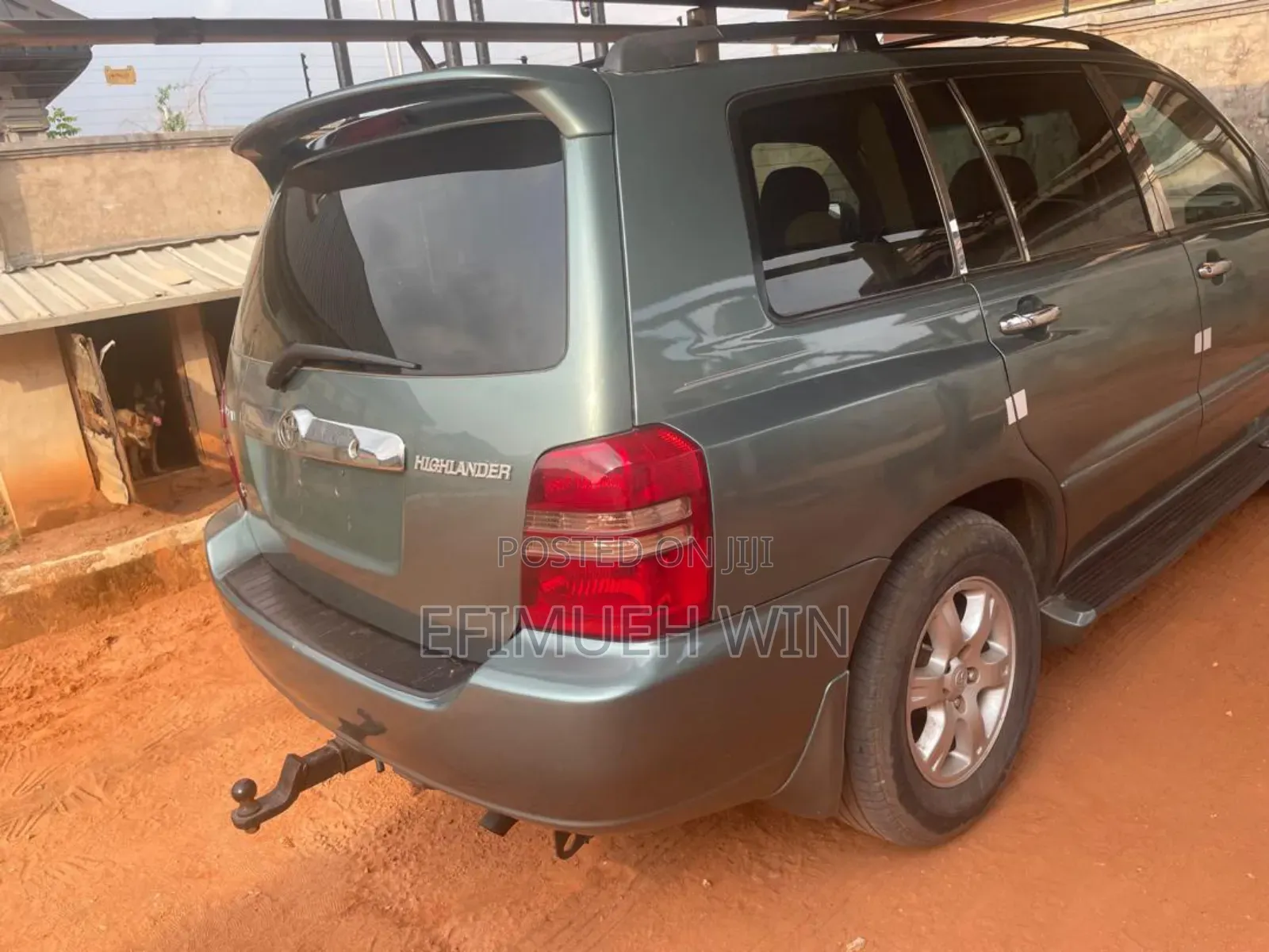 Toyota Highlander Limited V6 AWD 2003 Green