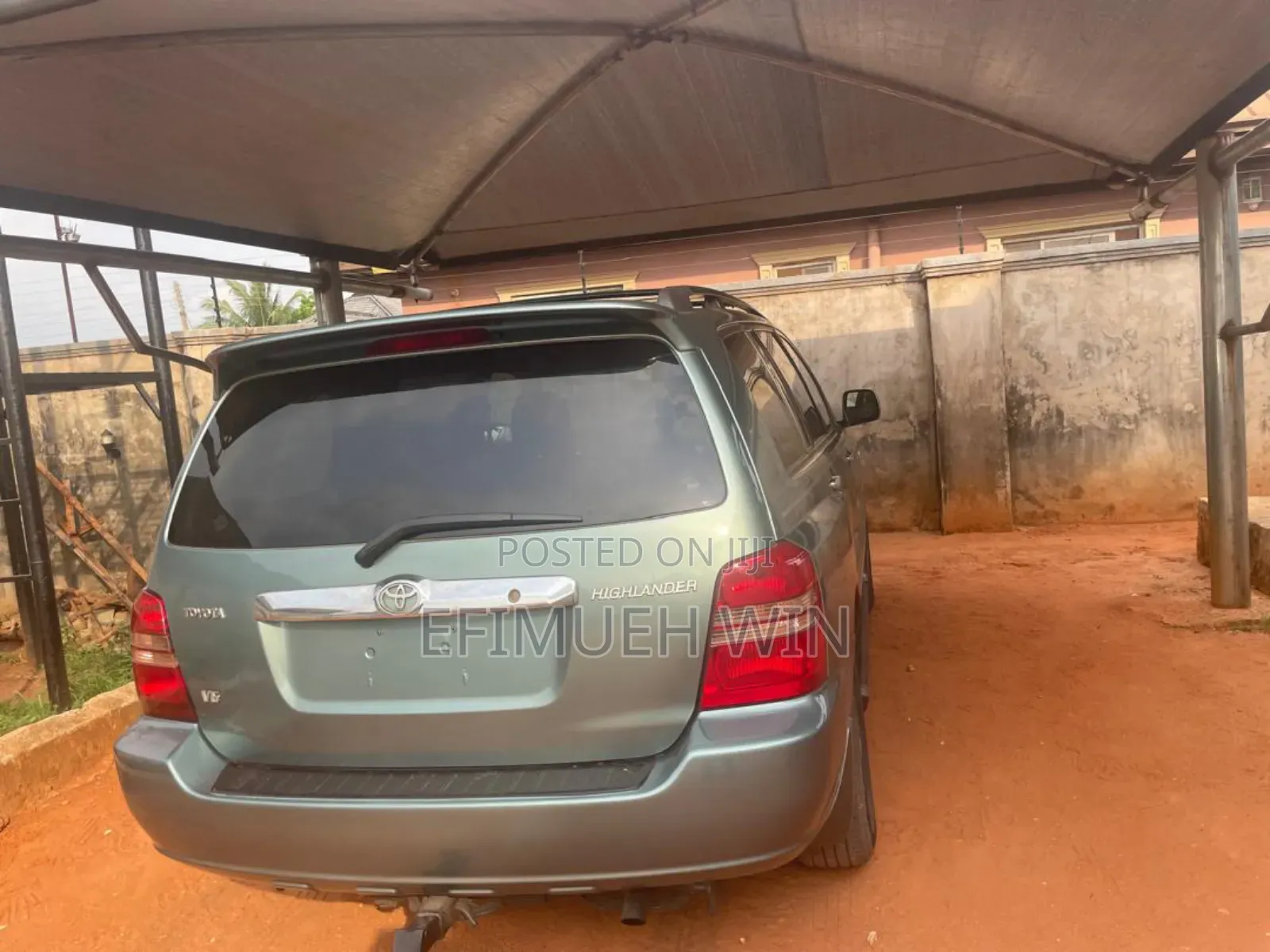 Toyota Highlander Limited V6 AWD 2003 Green