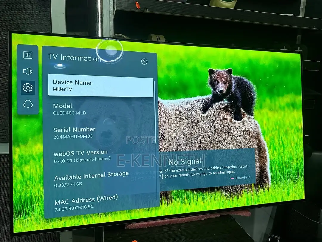 LG 48 Inches C1 Oled Smart TV With ThinQ Ai Technology