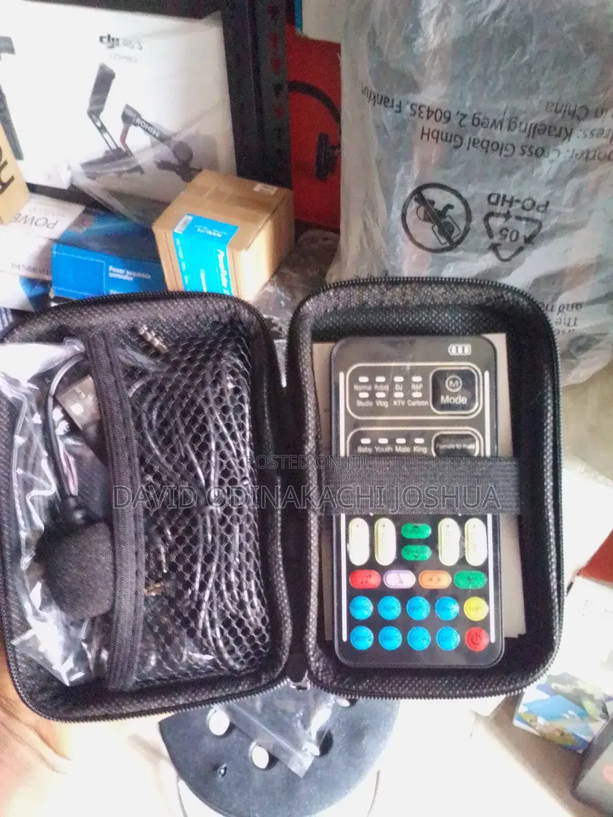 Hd Voice Changer With Mini Microphone
