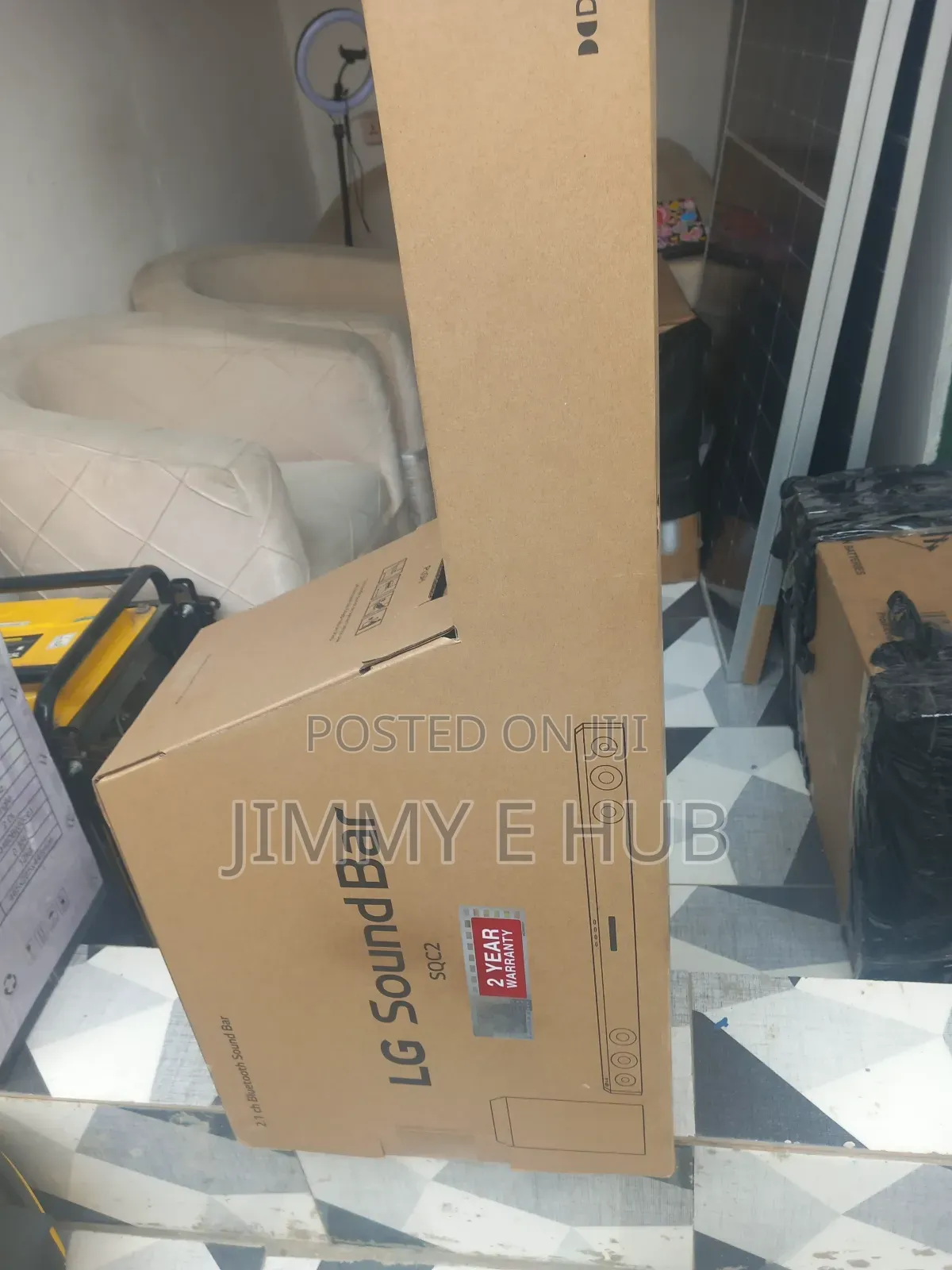Lg Sqc2 2.1ch 300w Soundbar With Subwoofer