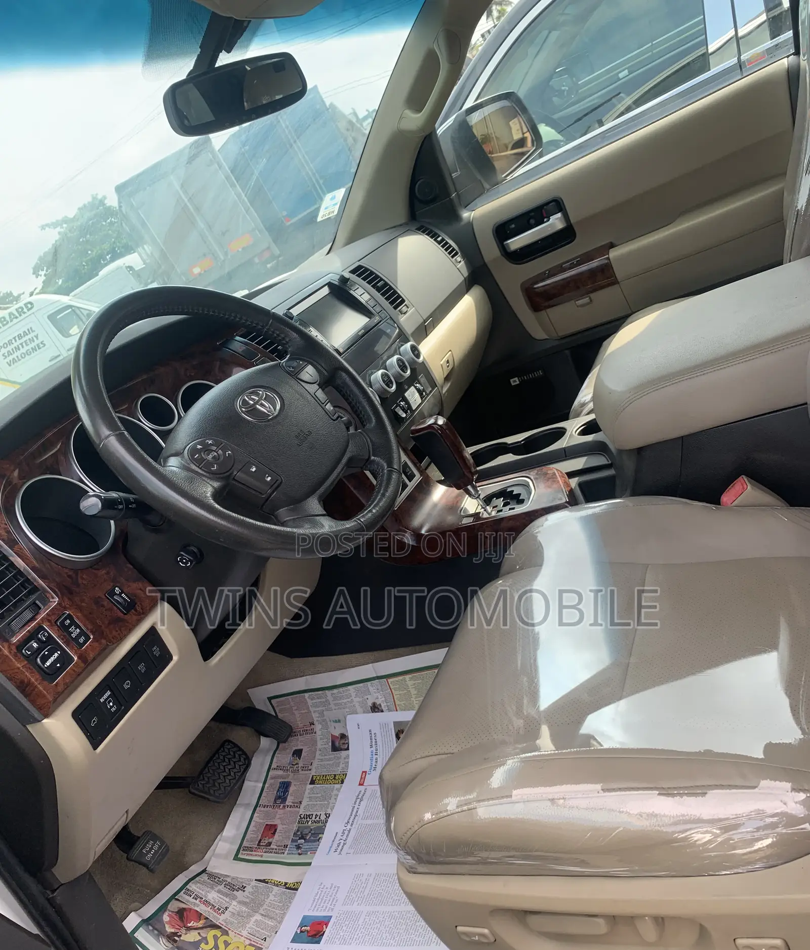 Toyota Sequoia 2012 White