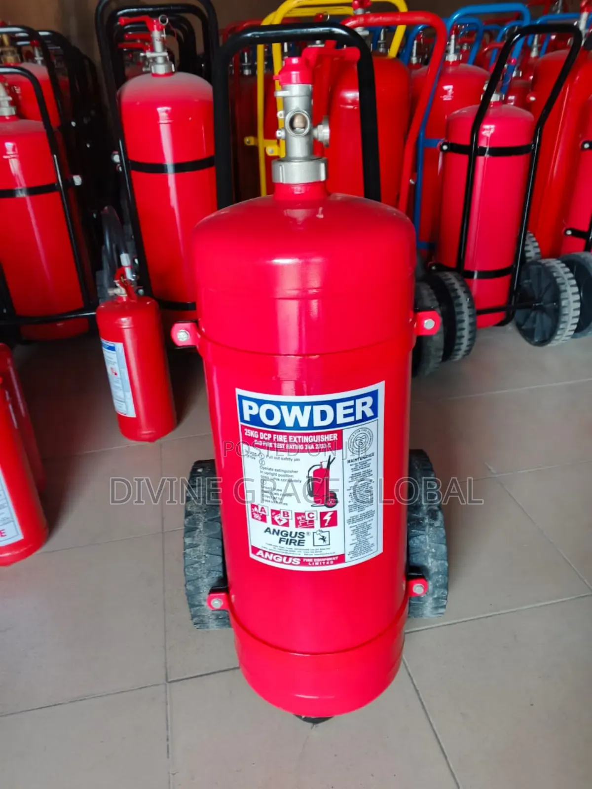 25kg Dcp Fire Extinguisher 🧯